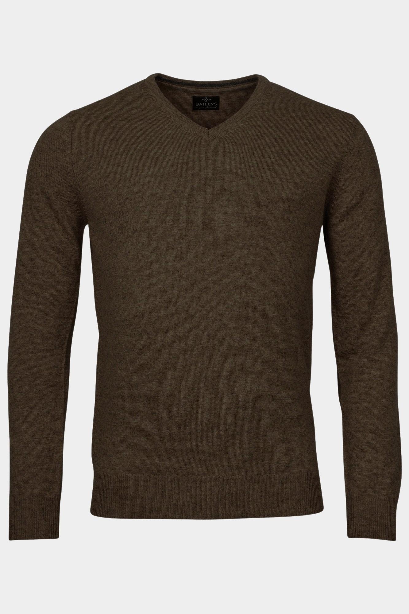 Baileys Pullover Bruin V-Neck 420091/895