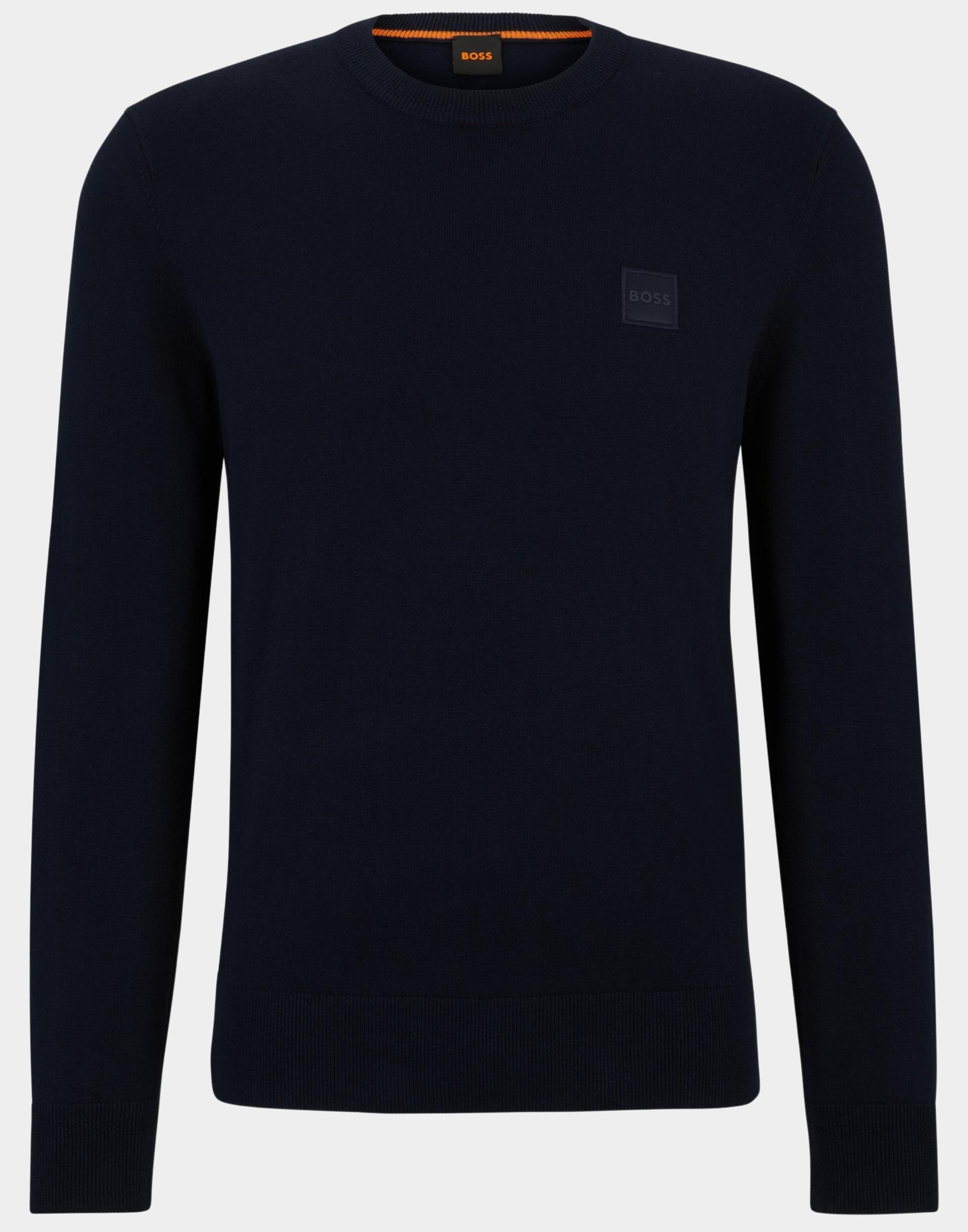 BOSS Orange Pullover Blauw Kanovano 10242235 01 50471343/404