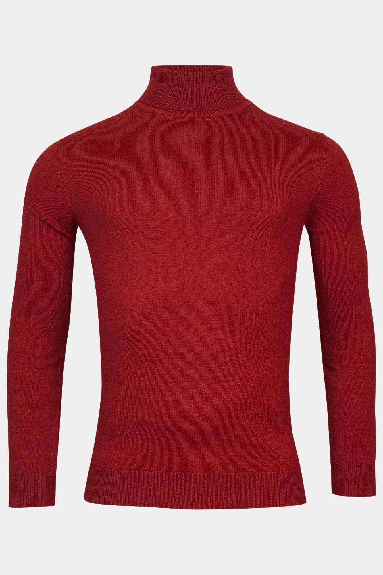 Baileys Coltrui Rood High Neck Pullover  12gg sing 320085/306