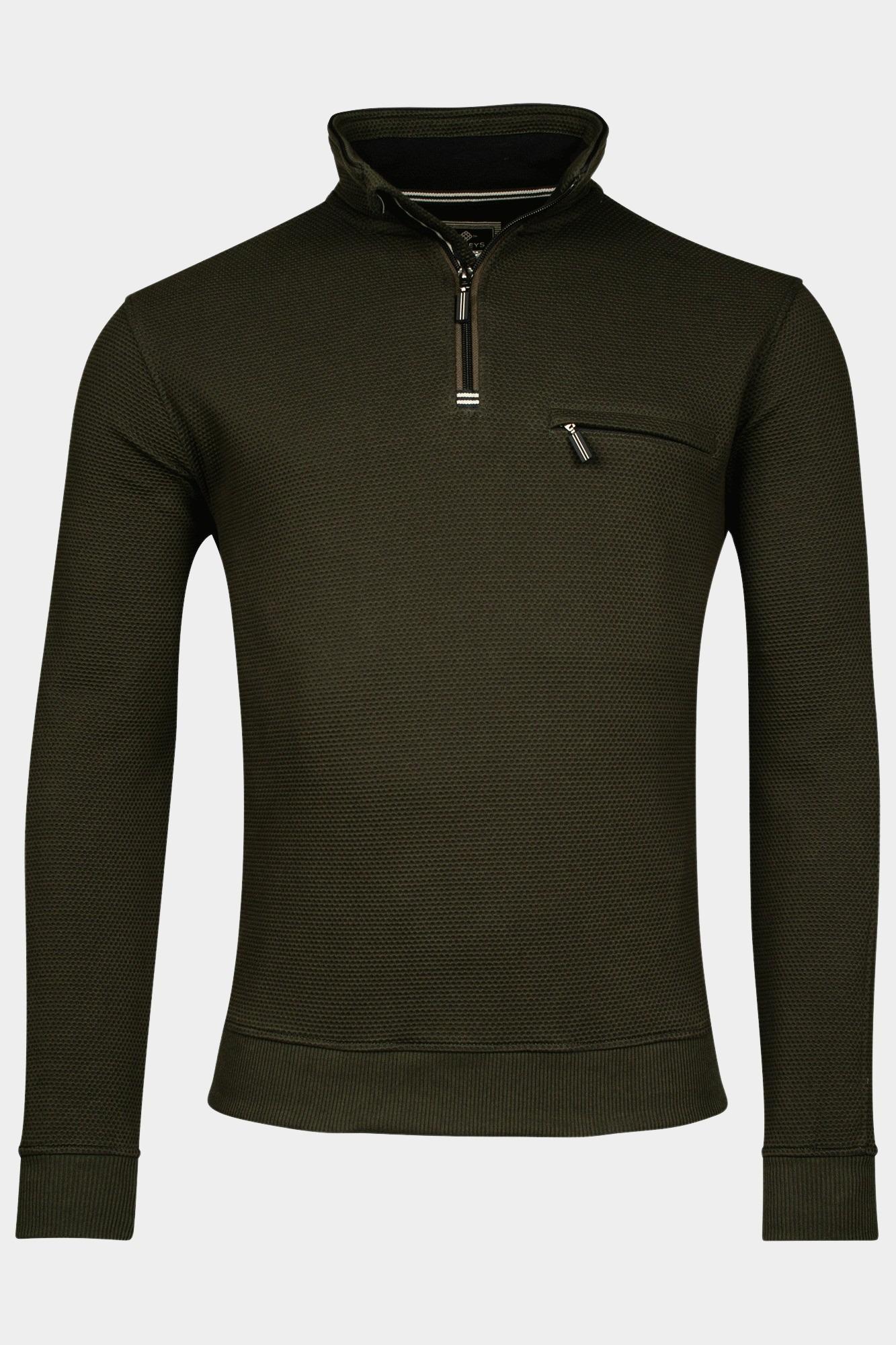 Baileys Half Zip Groen Sweatshirt 1/2 Zip 423193/79