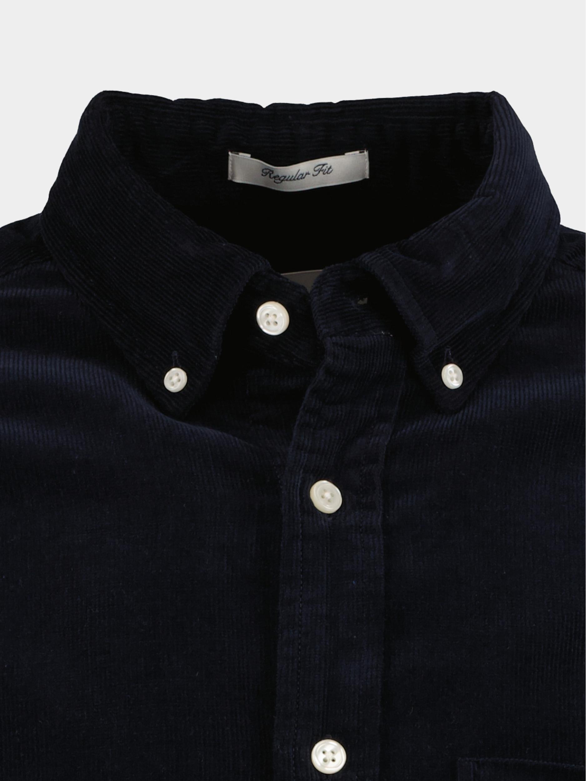 Gant Casual hemd lange mouw Blauw Reg UT Corduroy Shirt 3230228/433