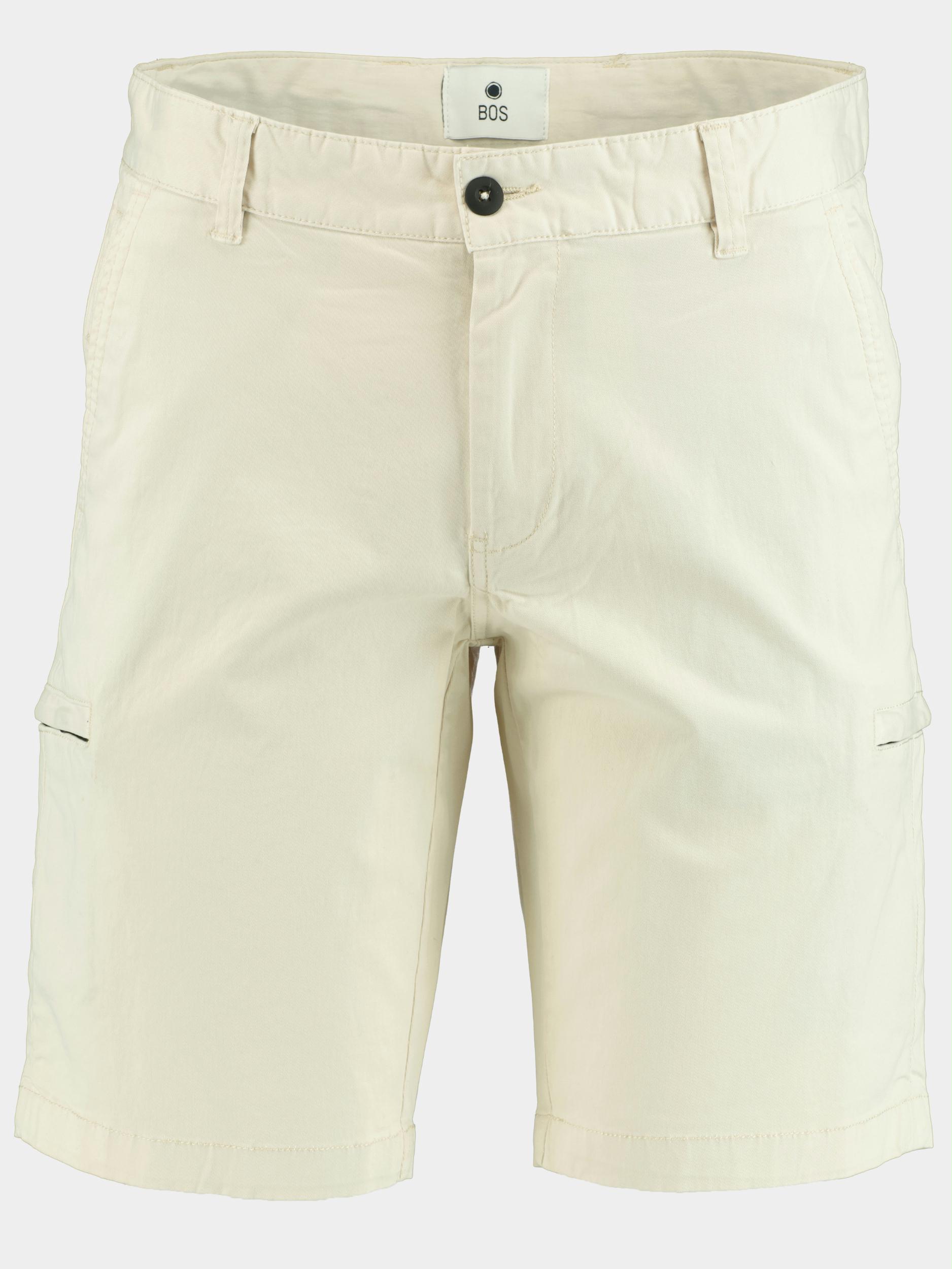 Bos Korte Broek Beige Manus Worker Short 22109MA02BO/920 smoke