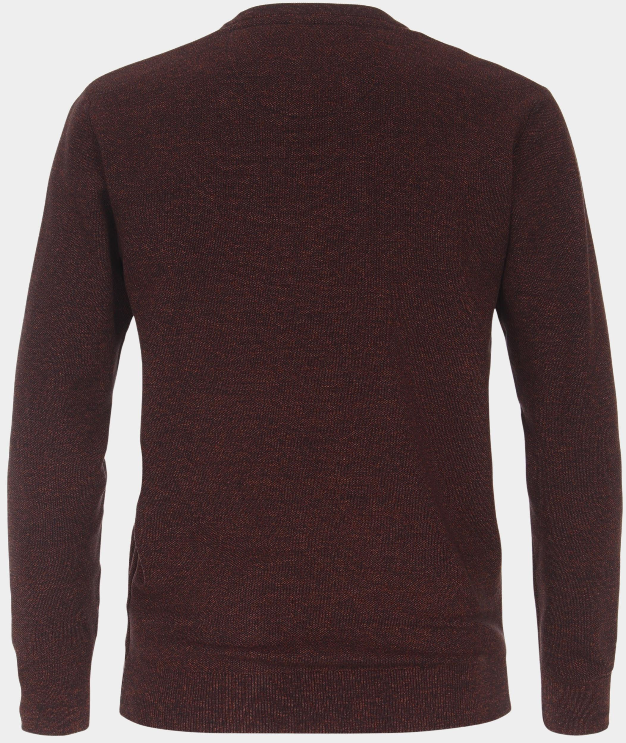 Casamoda Pullover Oranje SNOS Pullover O-Neck 413705800/484