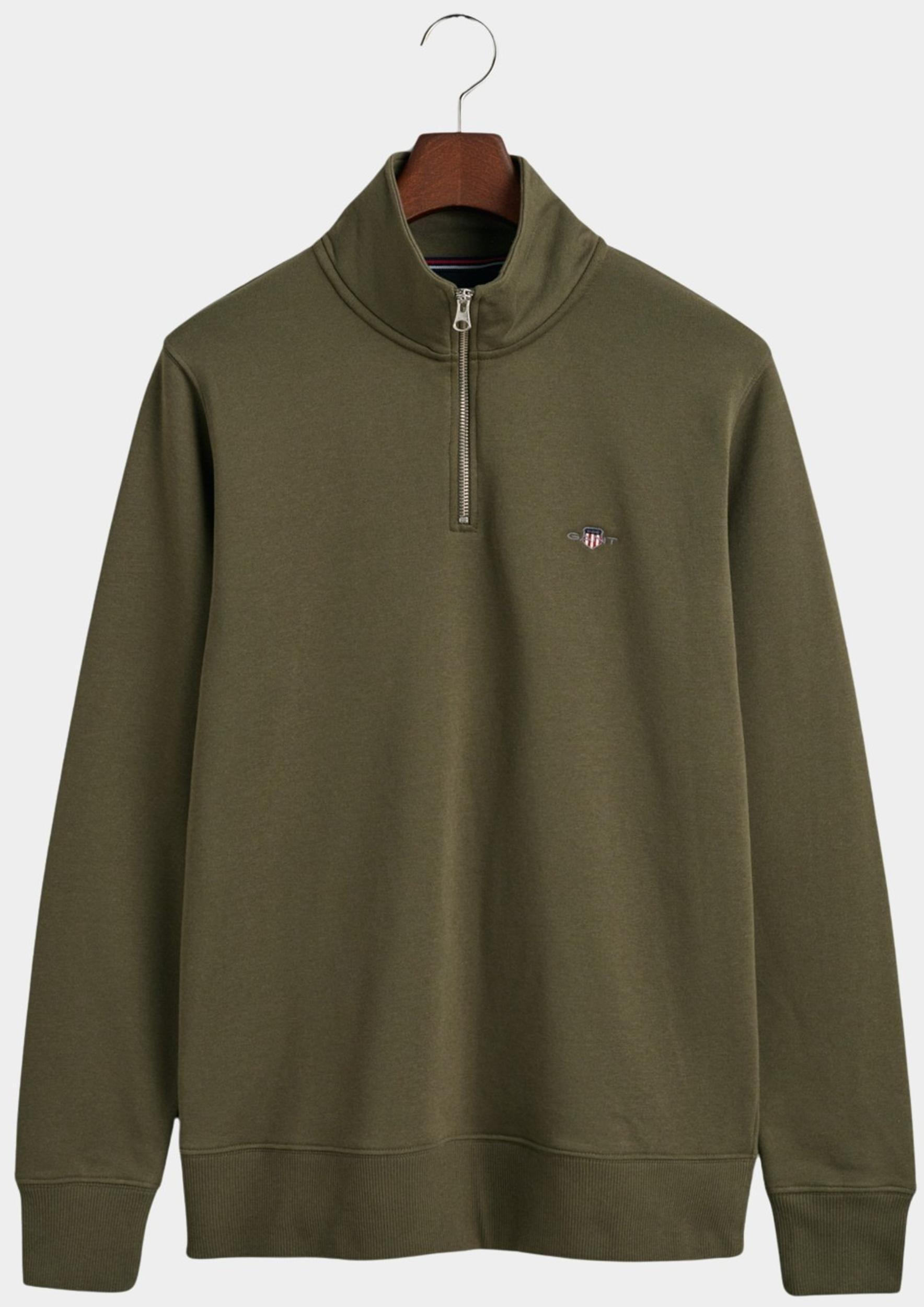 Gant Half Zip Groen REG SHIELD HALF ZIP SWEAT 2008005/301