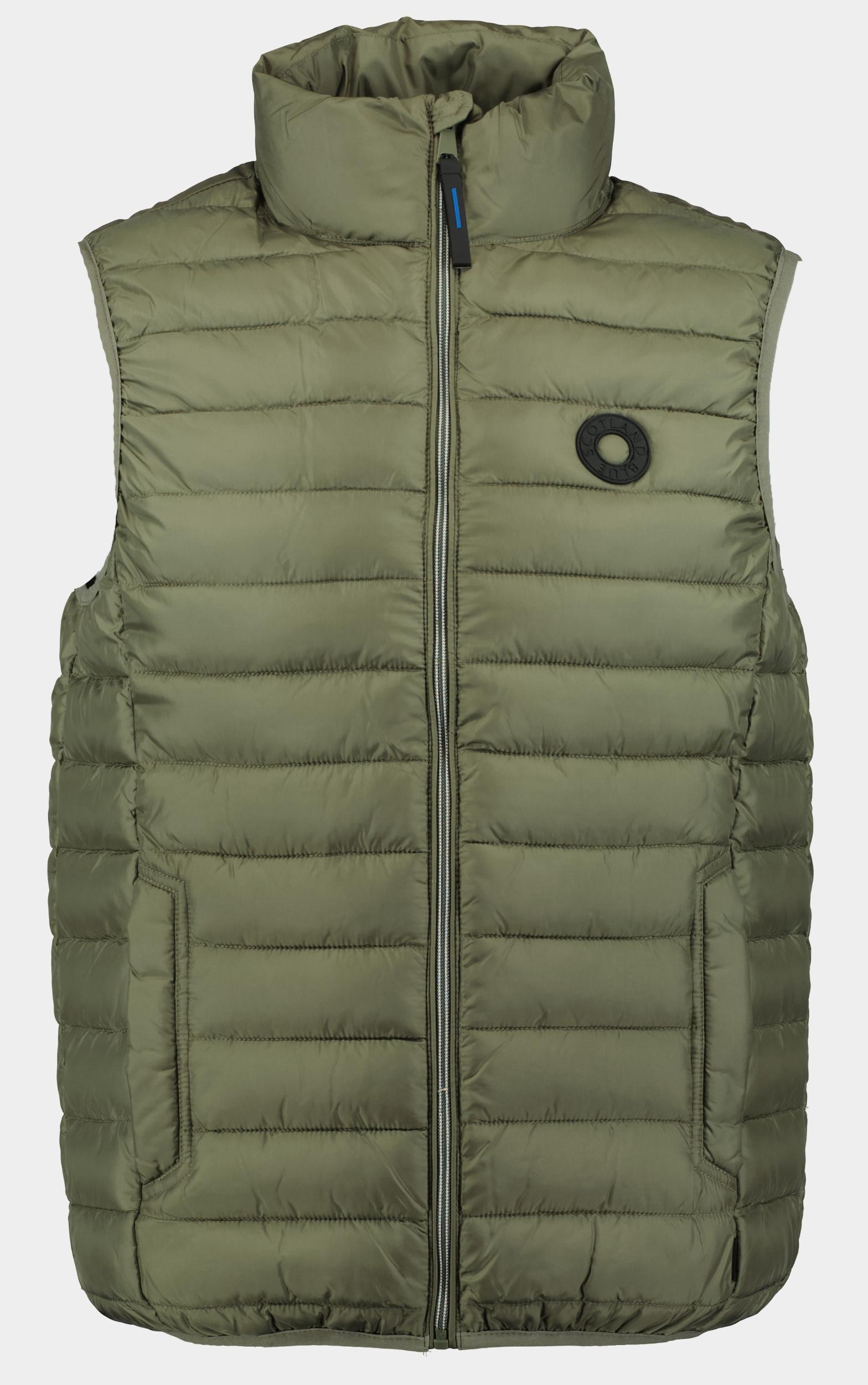 Bos Bodywarmer Groen Mountain Stepped Bodywarmer 24101MO05SB/367 olive night