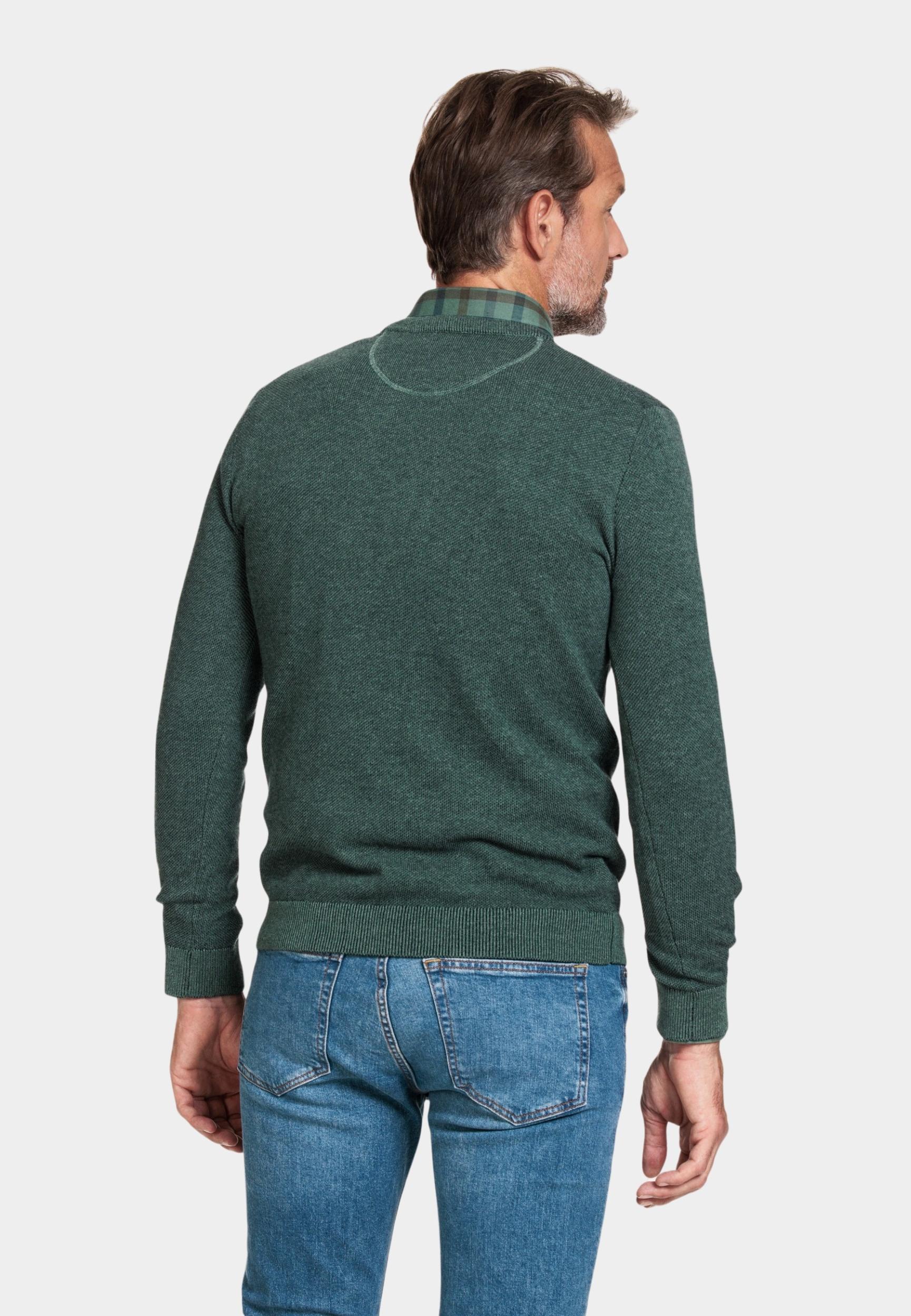 Baileys Pullover Groen Crew Neck Pullover  all over 328210/785