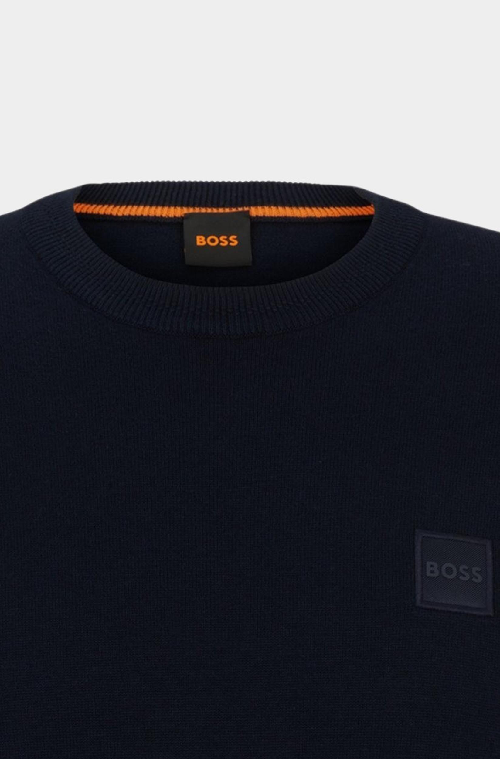 BOSS Orange Pullover Blauw Kanovano 10242235 01 50471343/404