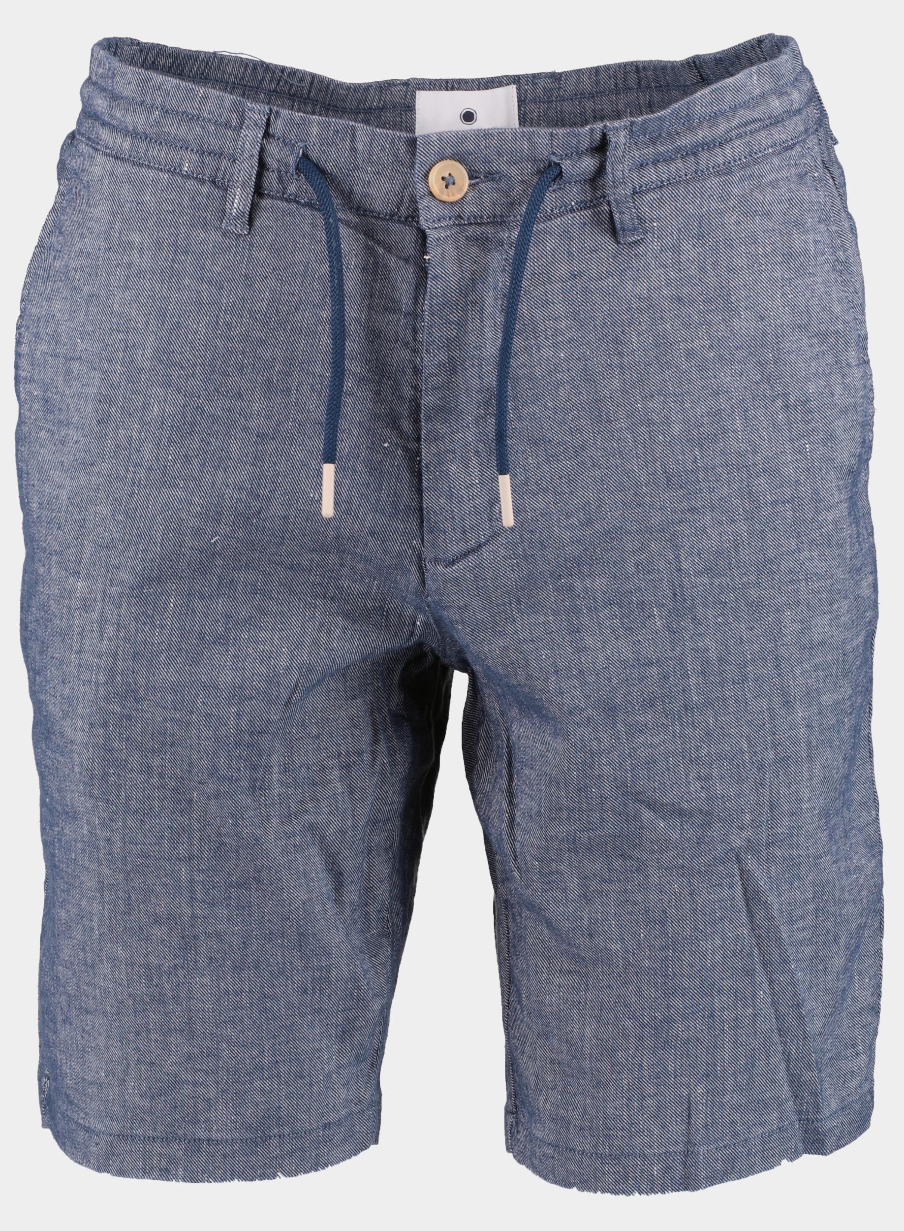 Bos Korte Broek Blauw Stanley Dessin Chino Short Wi 24109ST10BO/290