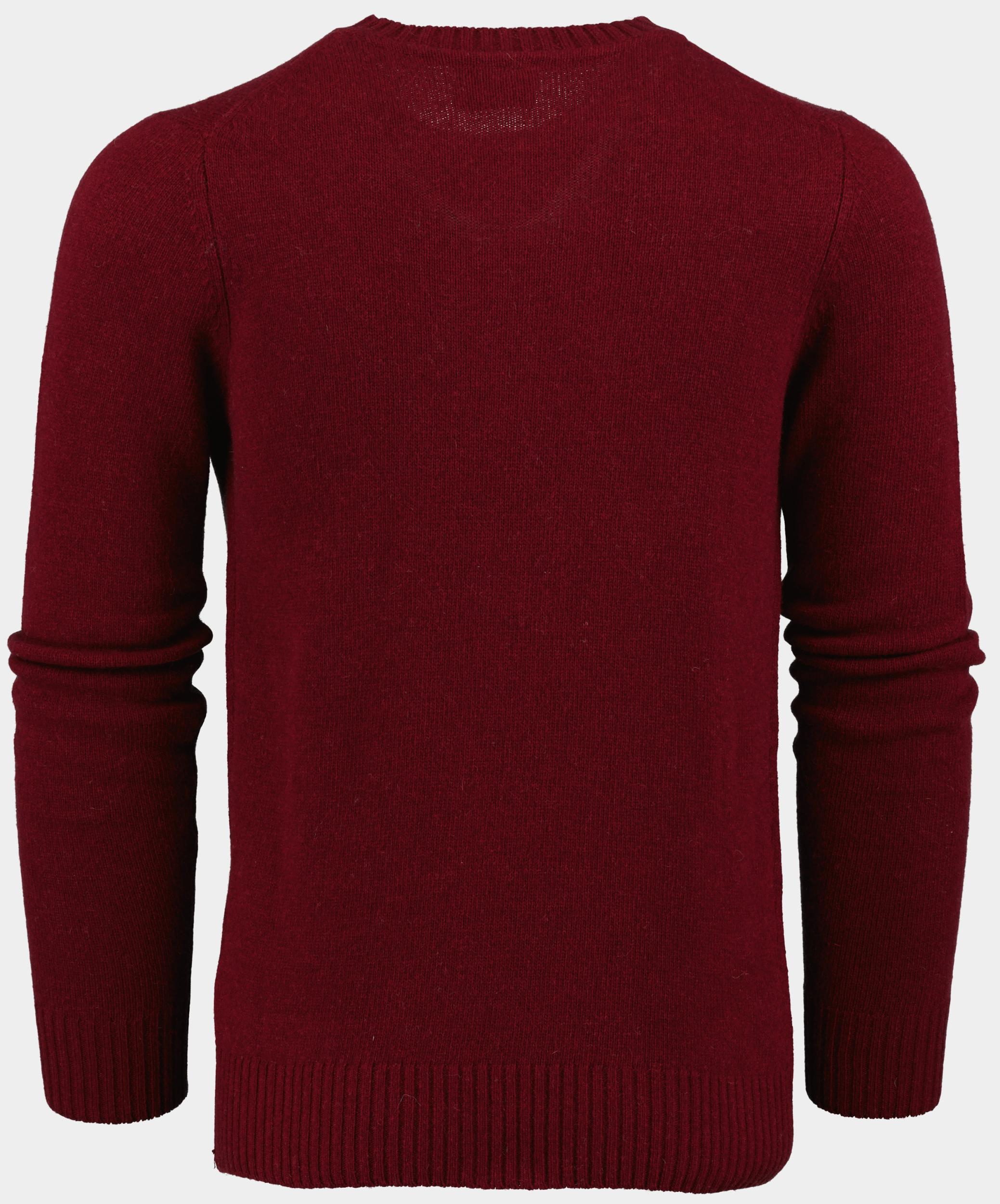 Bos Pullover Rood Lambswool O-neck 1150224/735