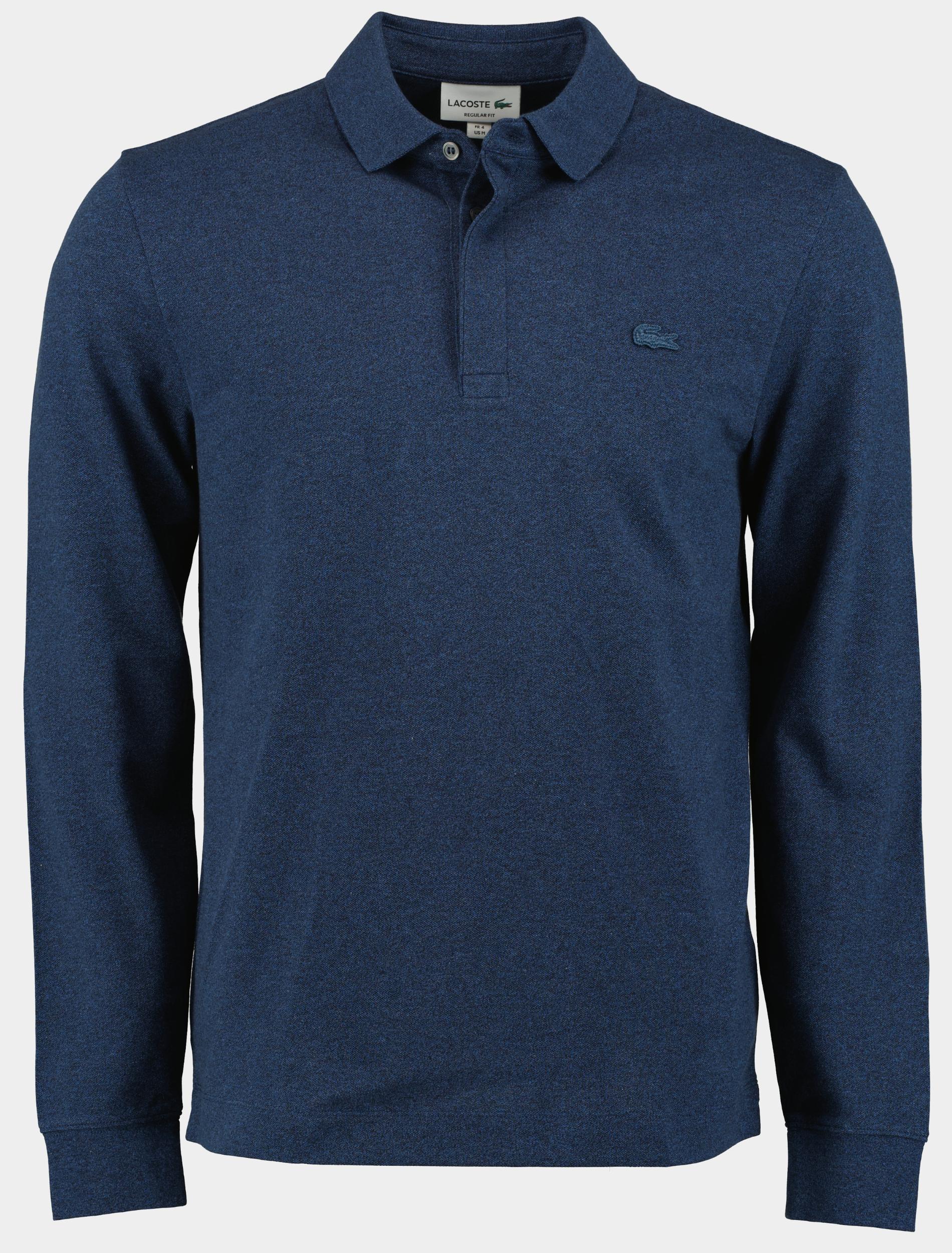 Lacoste Polo lange mouw Blauw  PH2481/3GF