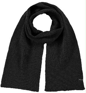 Barts Shawl Zwart Wilbert Scarf 3857/01