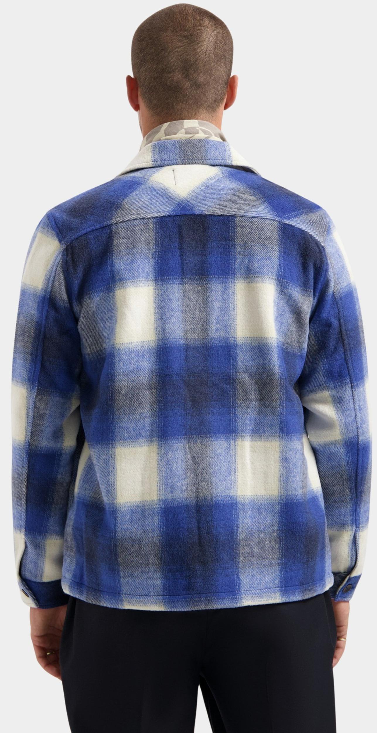 Dstrezzed Winterjack Blauw Key Check Jacket 151012/694