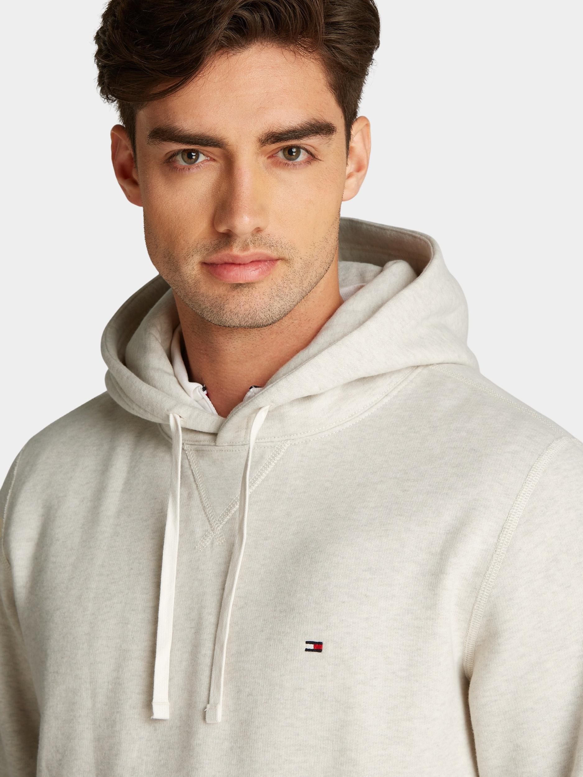 Tommy Hilfiger Fleece Trui Grijs Essential Fleece Hoody MW0MW37230/HGF