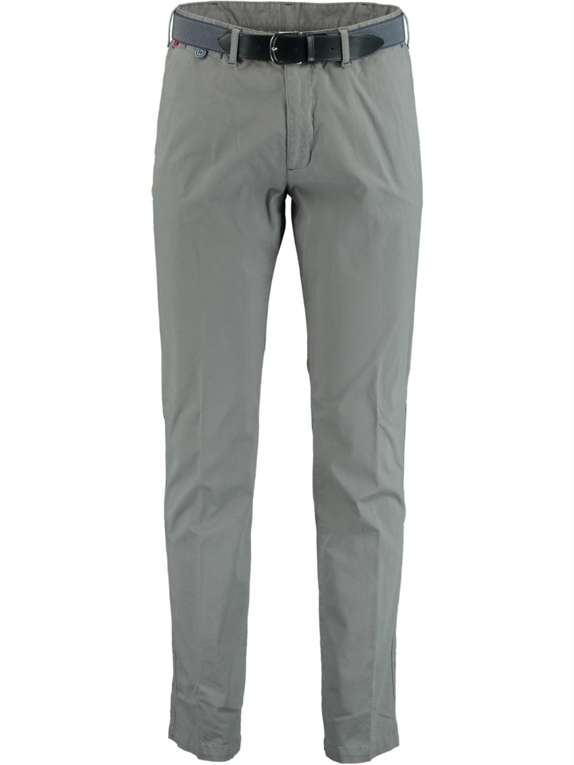 Bos Katoenen Broek Grijs Chino Bos Bright Blue 2U.1951/015