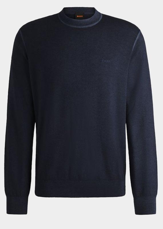 BOSS Orange Pullover Blauw Astefano 10265715 01 50527334/404