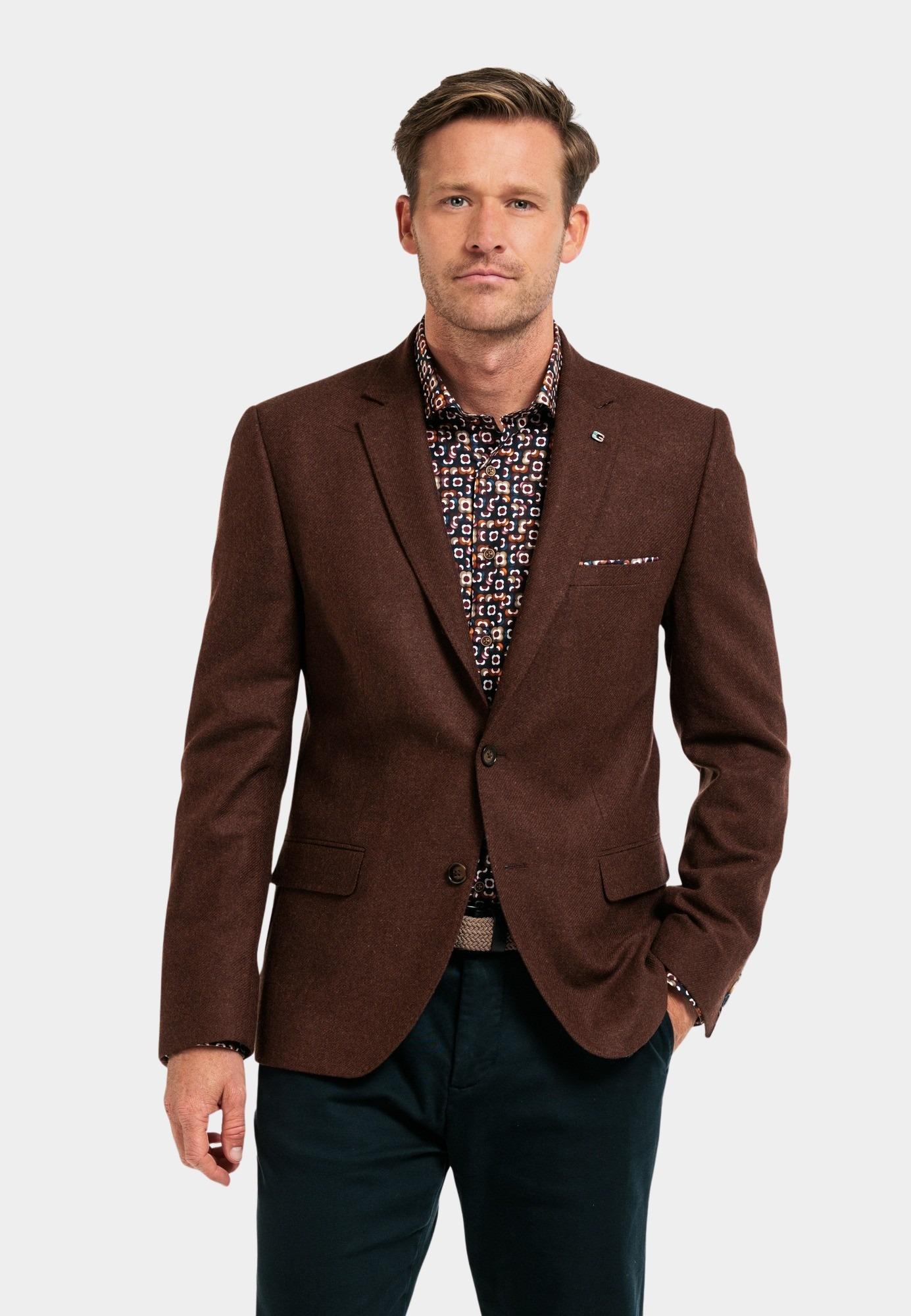 Giordano Blazer Oranje Blazer Robert Wool Mix 422610/34