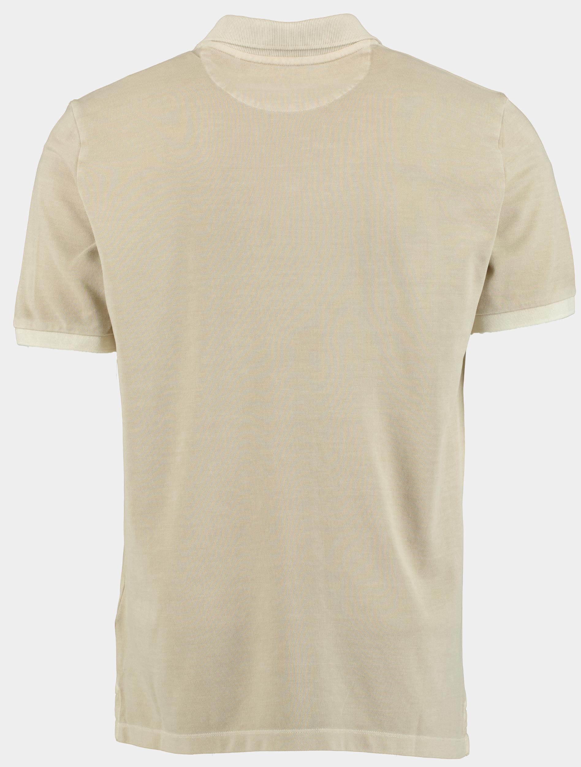 Gant Polo korte mouw Beige Sunfaded Pique SS Rugger 2043005/239