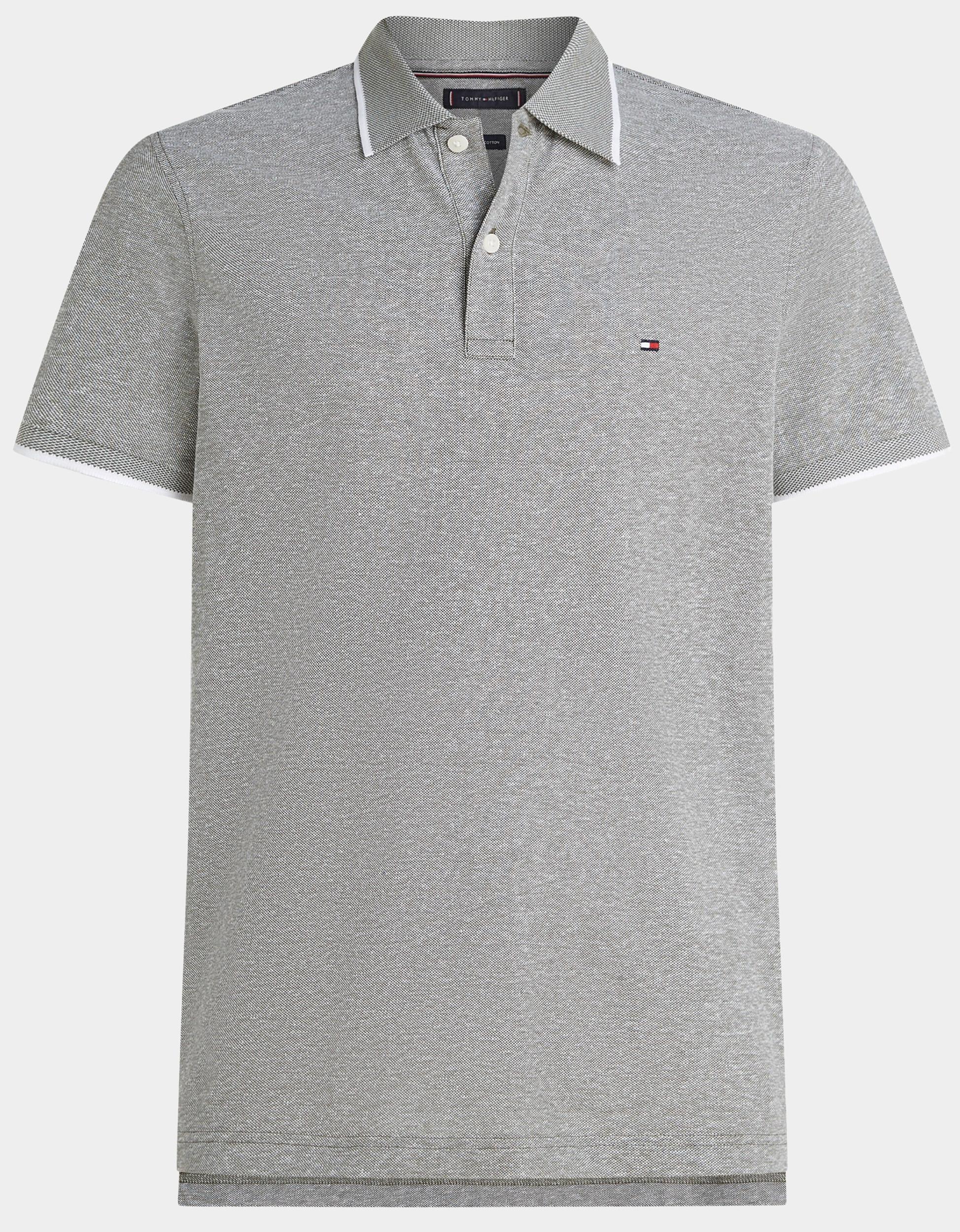 Tommy Hilfiger Polo korte mouw Groen Linen Pique Reg Polo MW0MW33140/PLI