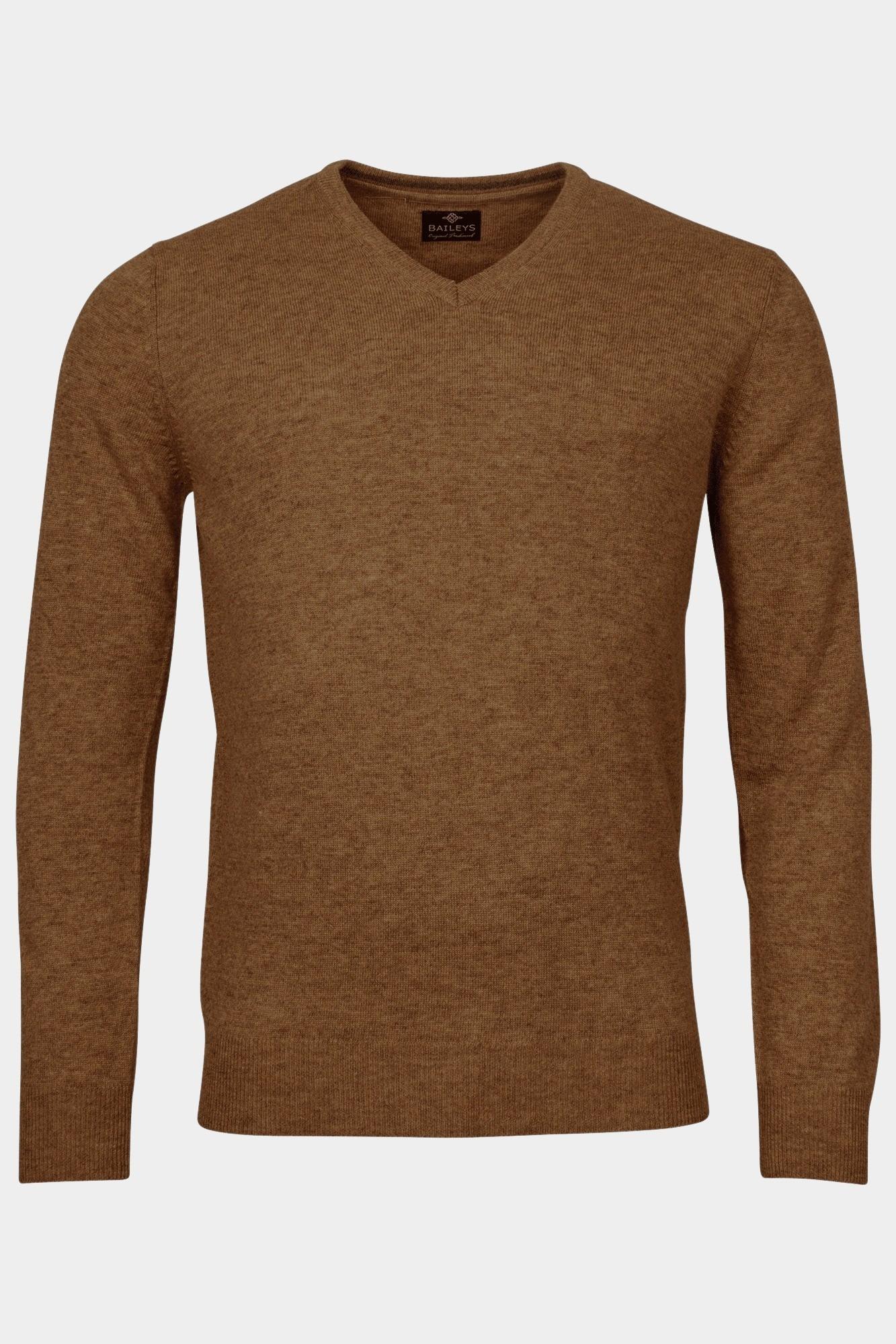 Baileys Pullover Bruin V-Neck 420091/885