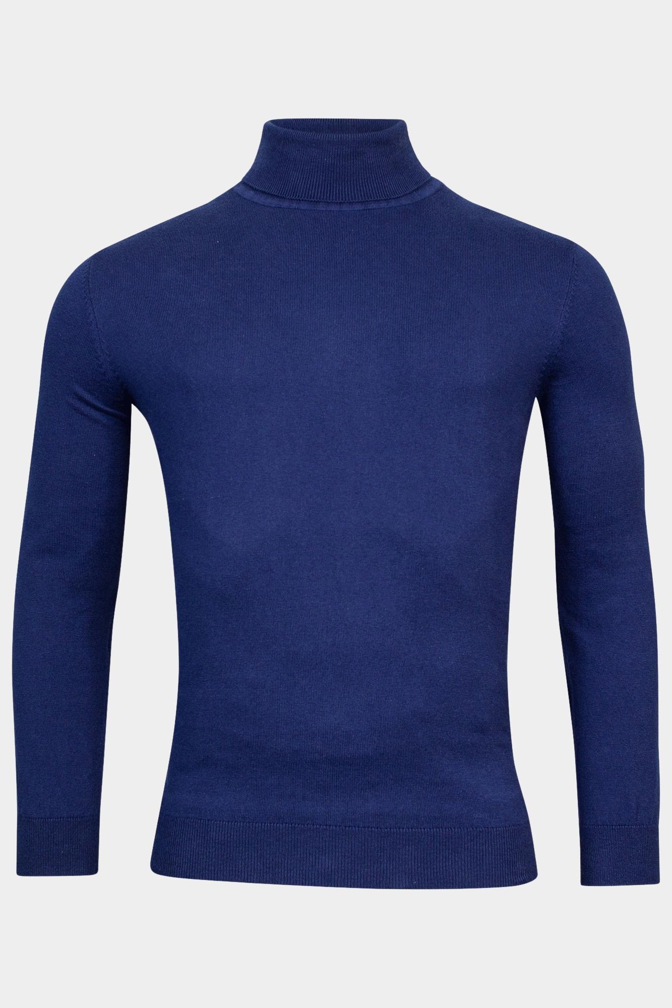 Baileys Coltrui Blauw High Neck Pullover 12gg singl 328500/64