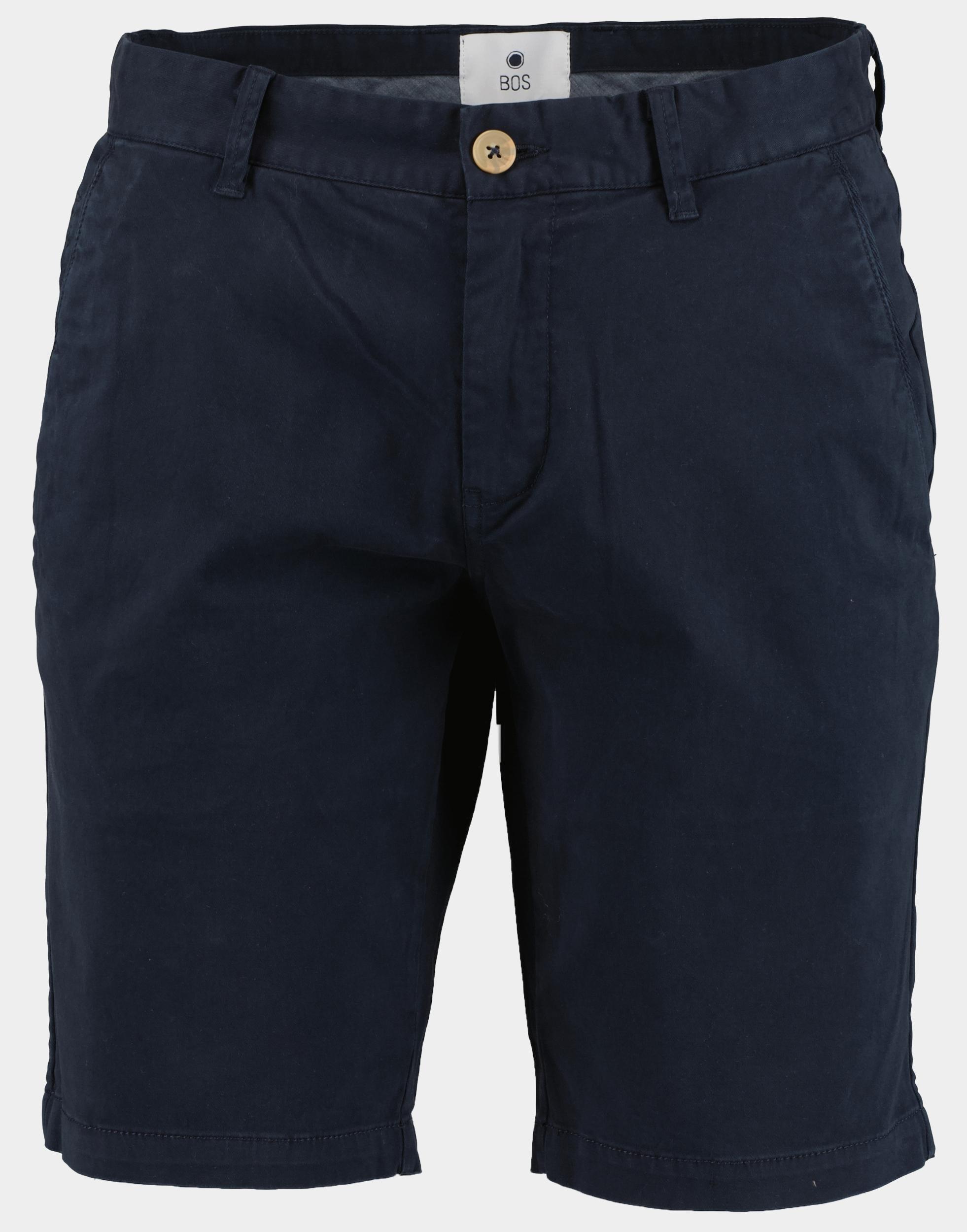 Bos Korte Broek Blauw George Chino Short 24109GE01BO/290