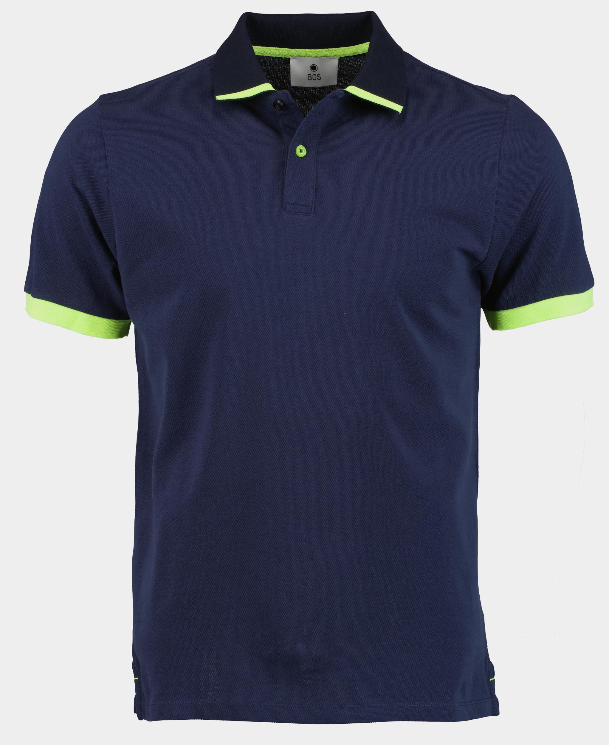 Bos Polo korte mouw Blauw  9785424/208