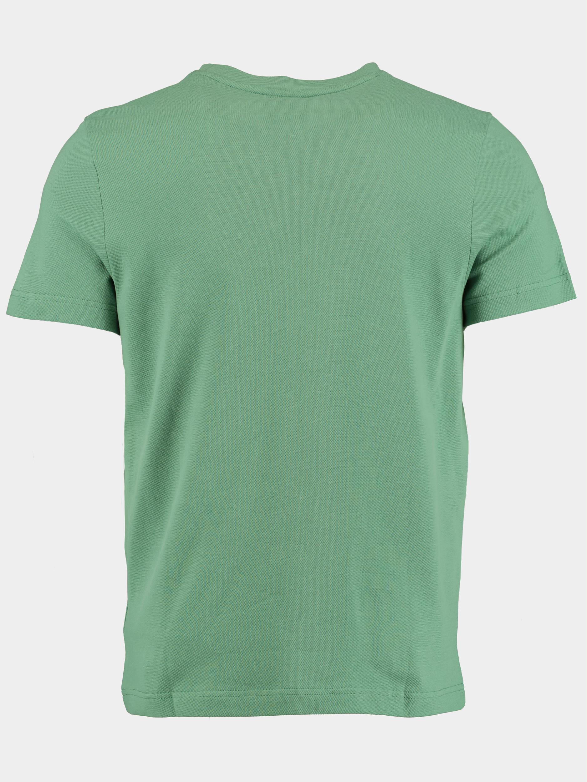 Bos T-shirt korte mouw Groen Cooper T-shirt Pique 23108CO54BO/903 modern green