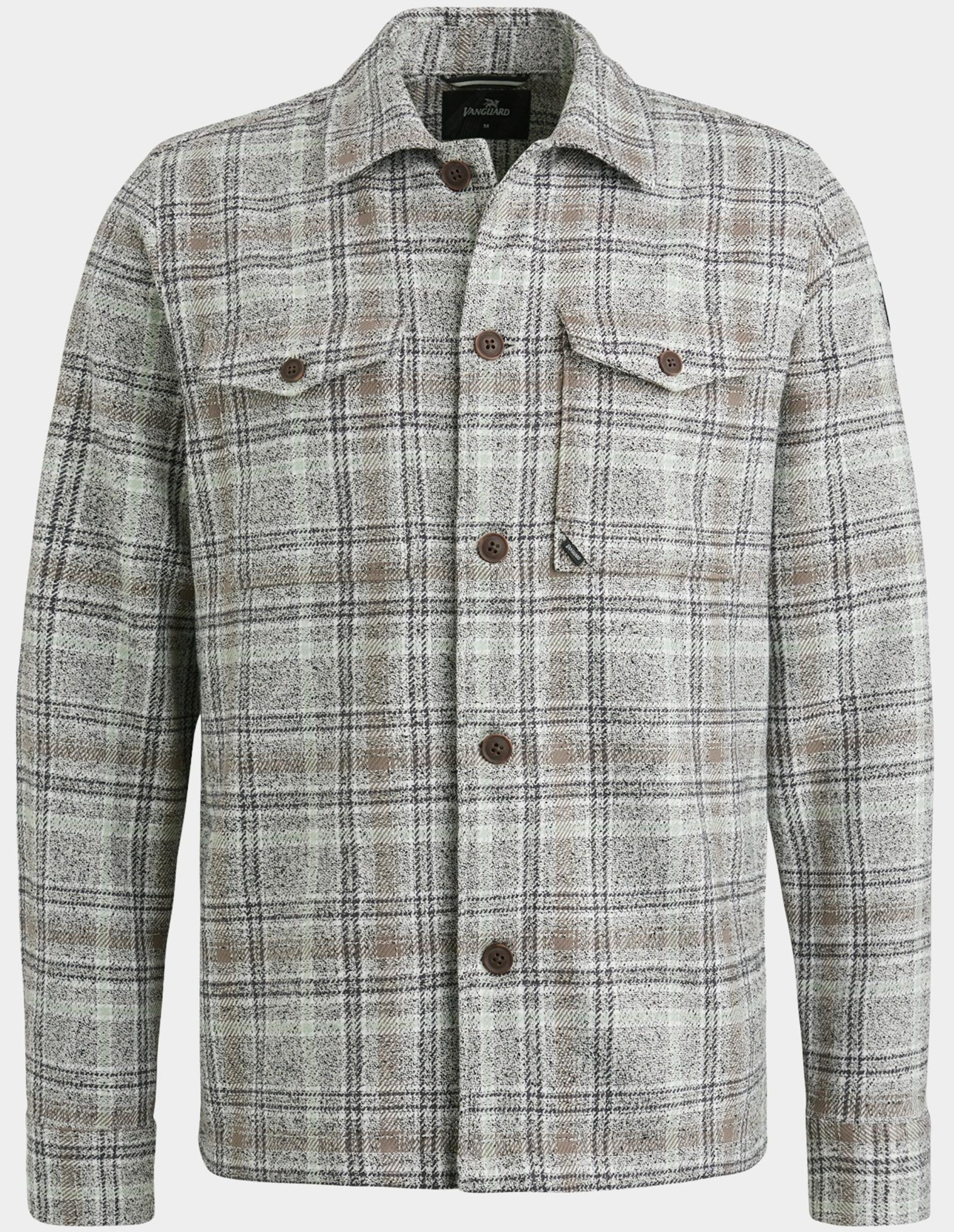 Vanguard Overshirt Bruin Long Sleeve Shirt CF Boucle C VSI2411267/7149