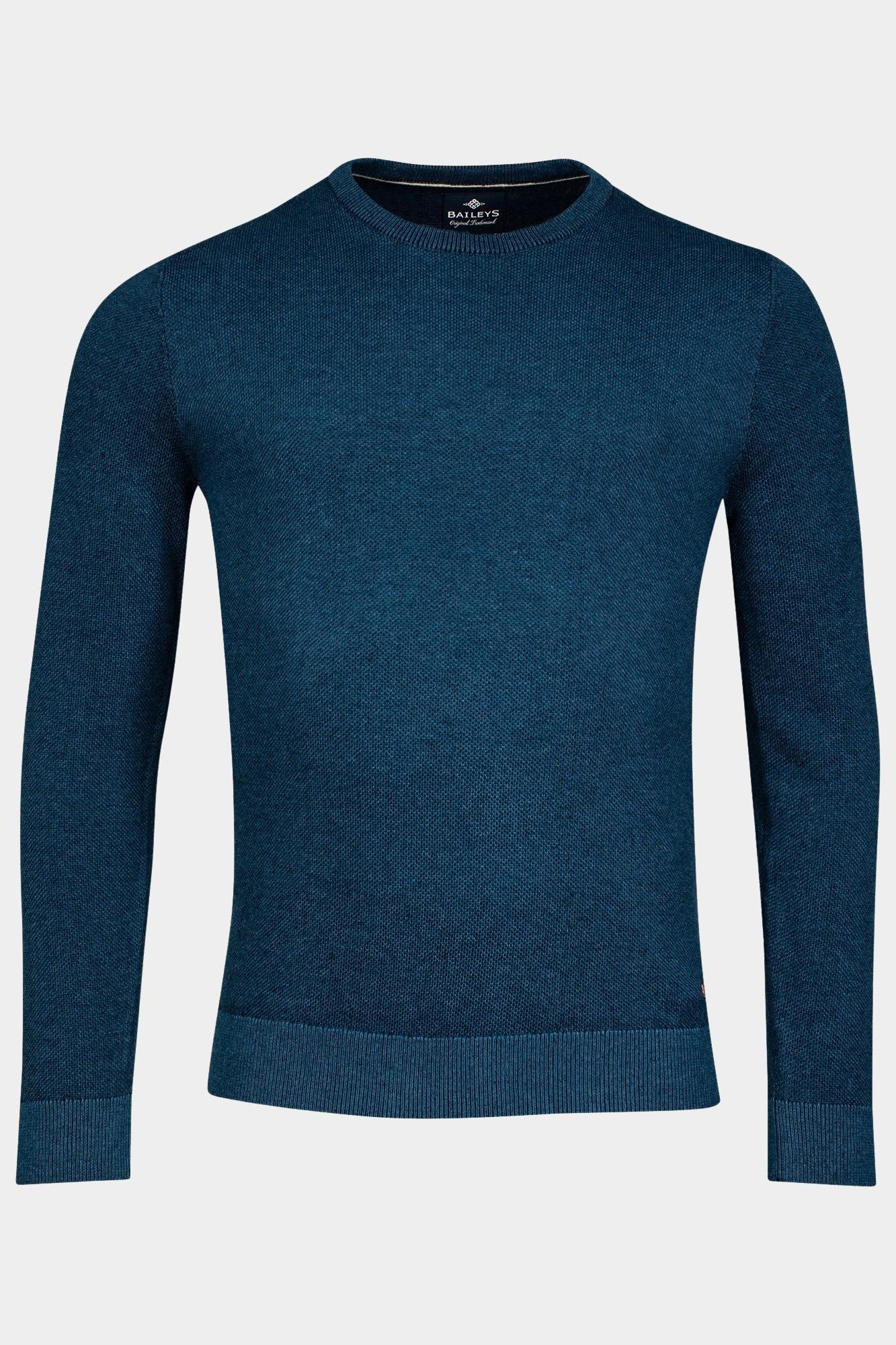 Baileys Pullover Blauw Crew Neck Pullover  all over 328210/655