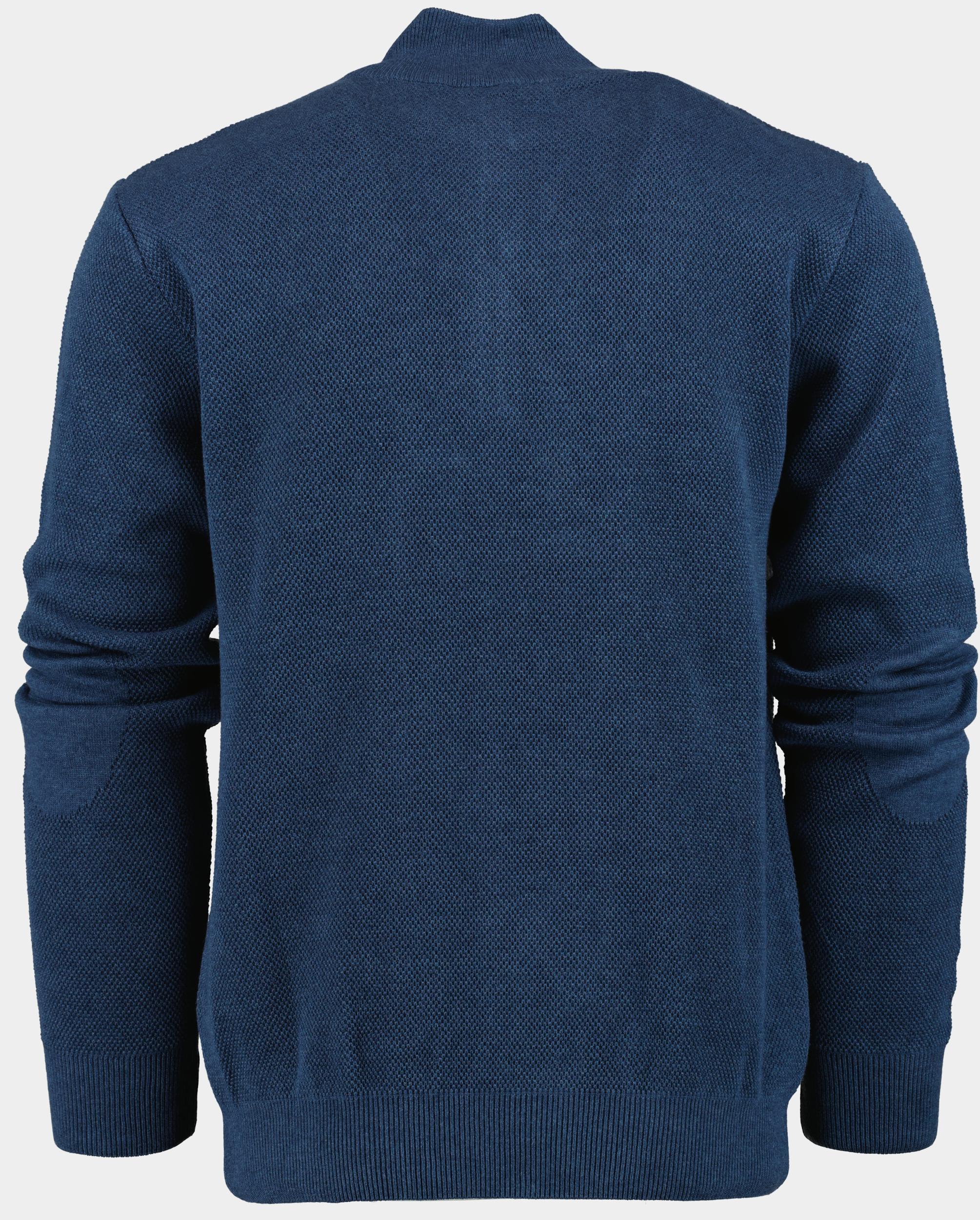 Innocente Pullover Blauw Half Zip ART-1106/INDIGO