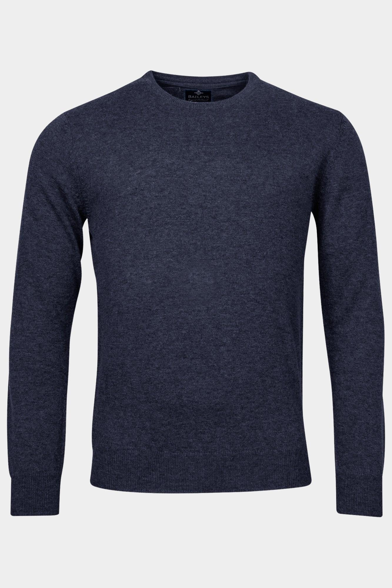 Baileys Pullover Blauw O-neck 420072/675