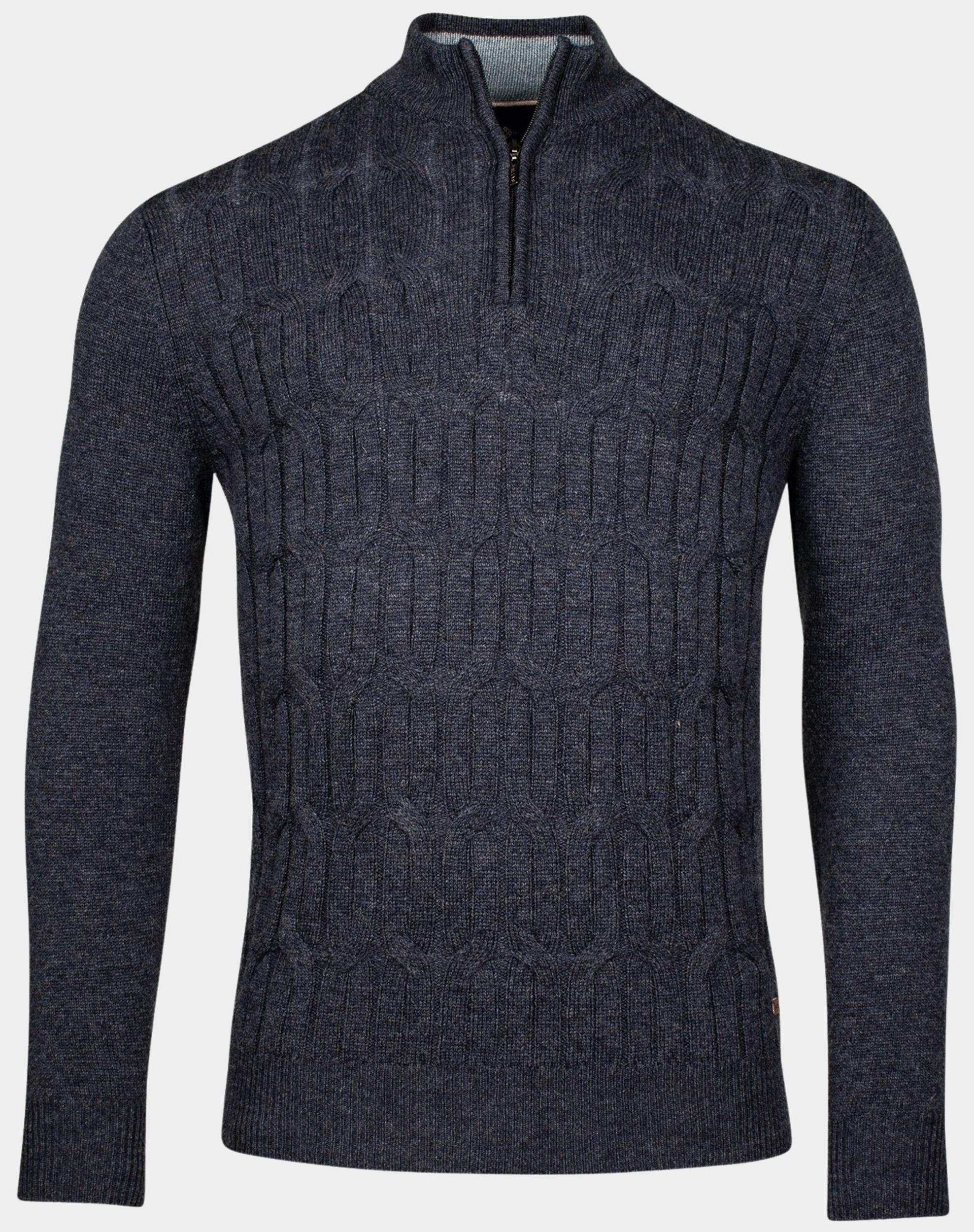 Baileys Pullover Blauw Pullover 1/2 Zip 428442/695