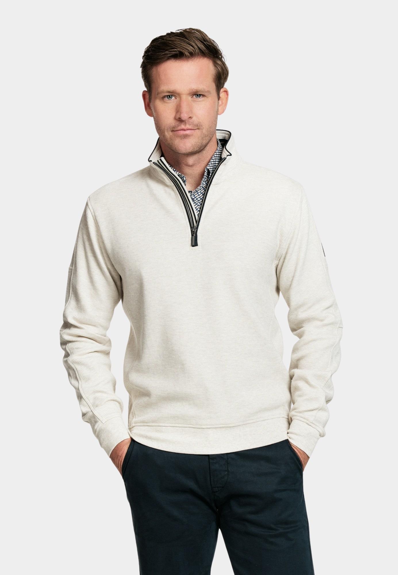 Baileys Half Zip Wit Sweatshirt 1/2 zip  waffle in 323192/135