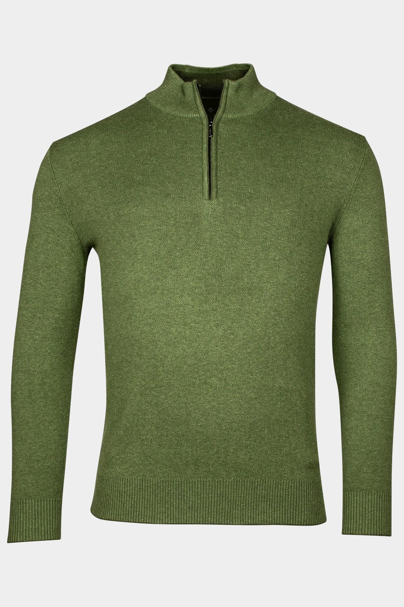 Baileys Half Zip Groen Pullover 1/2 zip 428409/705