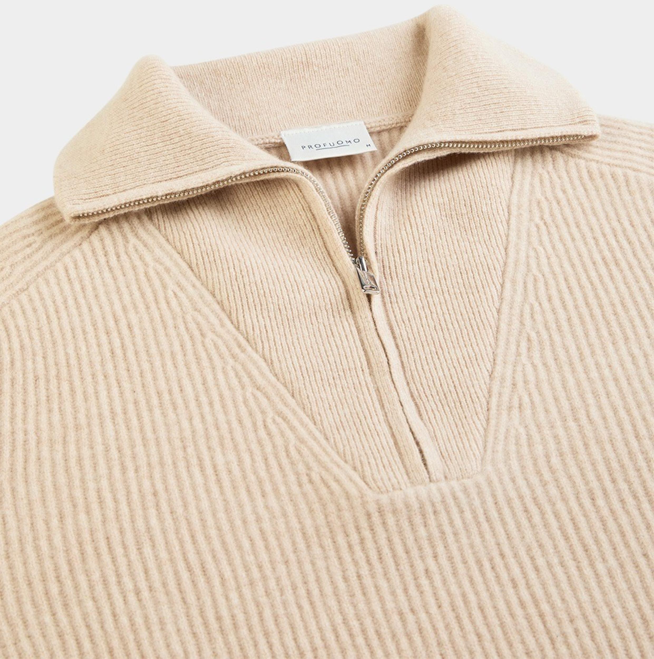 Profuomo Pullover Wit  PPVJ30016B/E