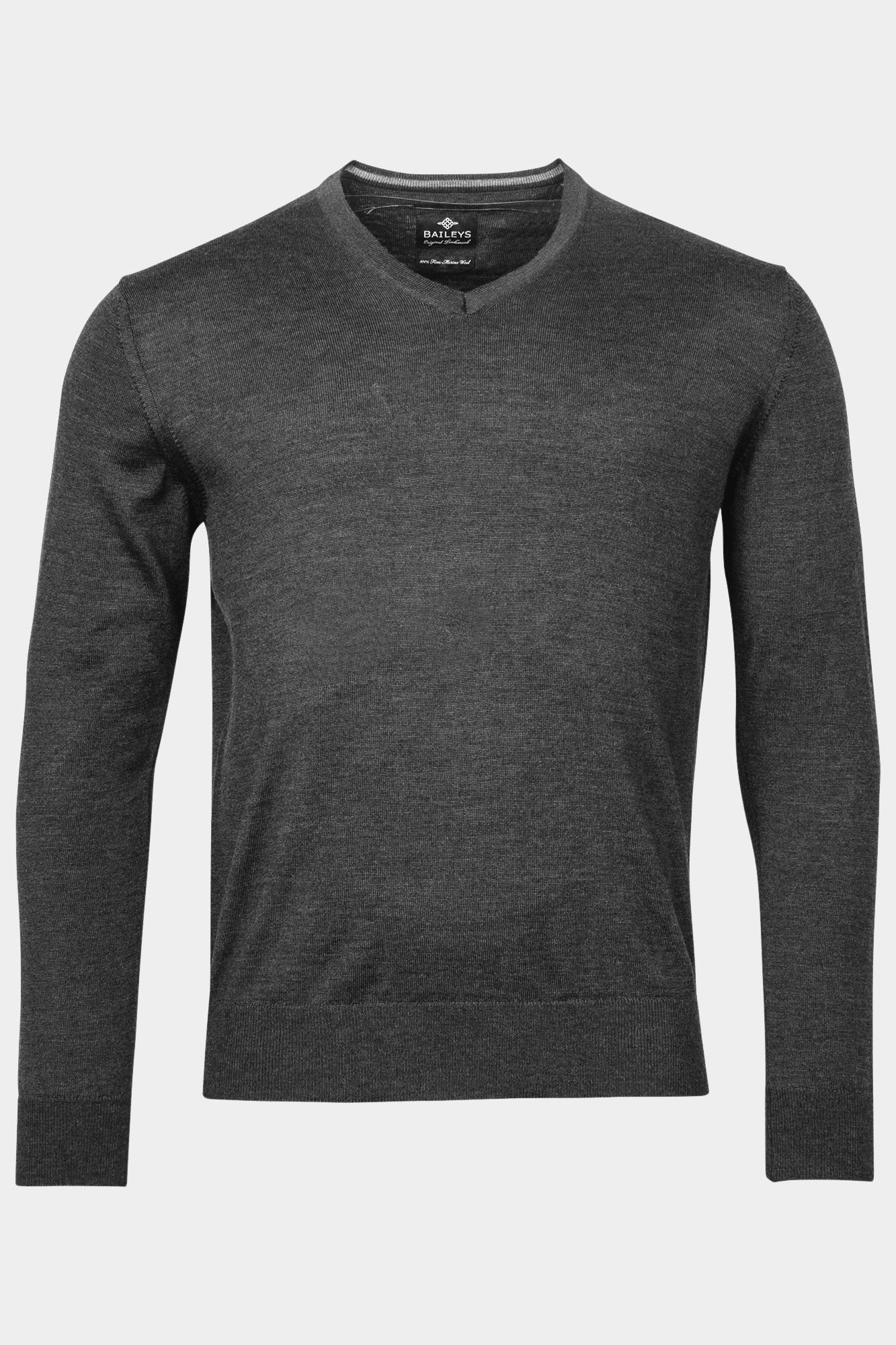 Baileys Pullover Grijs V-Neck 420065/93