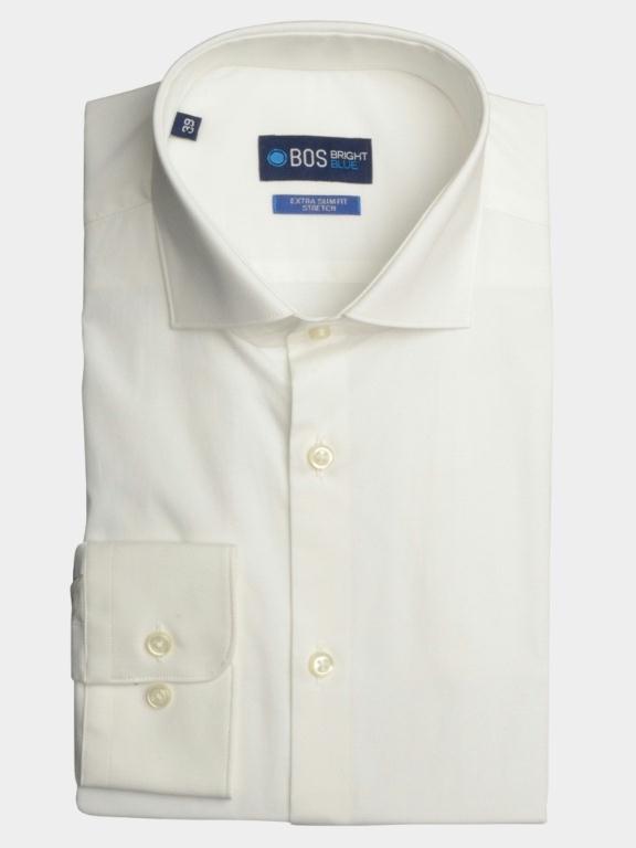 moord Scheermes Kruipen 43% Korting Bos Bright Blue Casual Hemd Lange Mouw Wit Overhemd Wit Extra  Slim Fit 18306WE60BO/100 White | Bos Men Shop