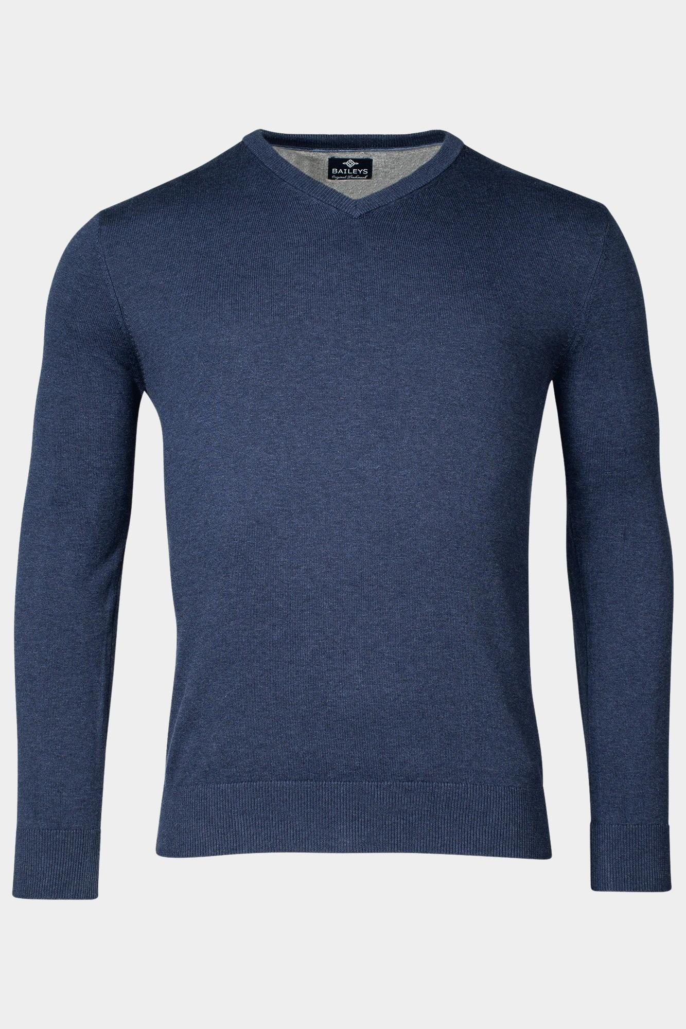 Baileys Pullover Blauw V-Neck 428100CCT-3/675