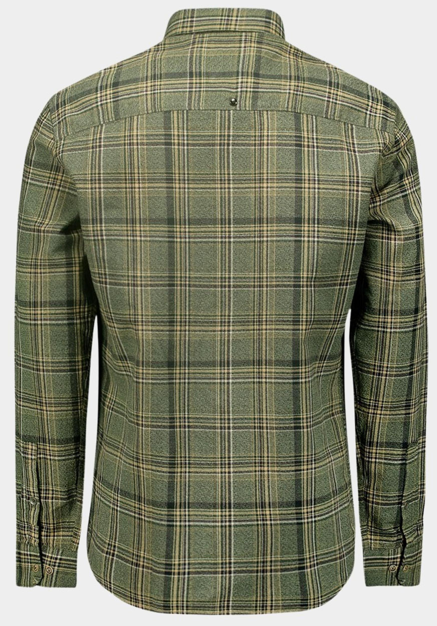 No Excess Casual hemd lange mouw Groen Shirt Check 25450834/052