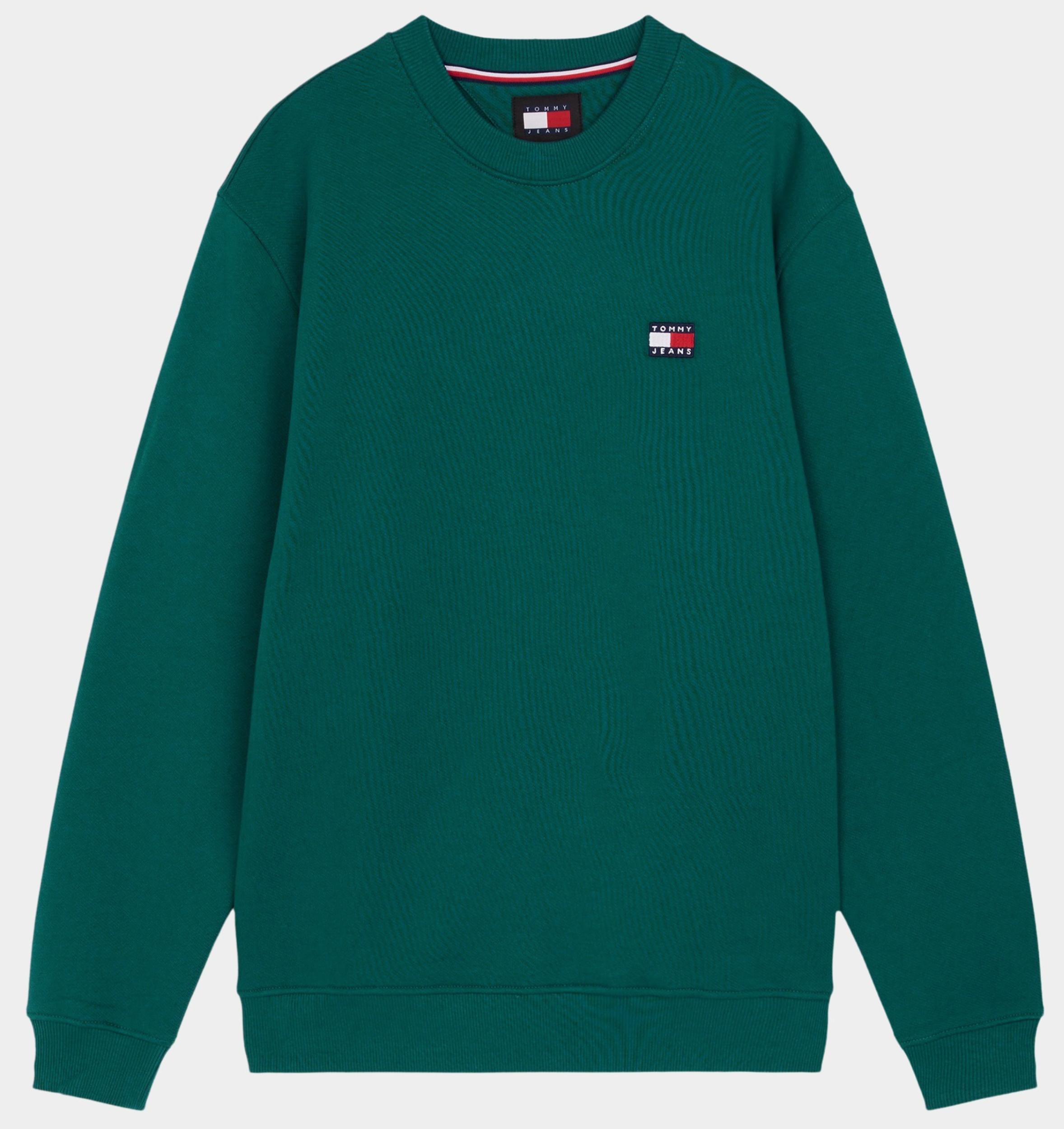 Tommy Jeans Sweater Groen TJM Reg Badge Crew Ext DM0DM17986/CWG