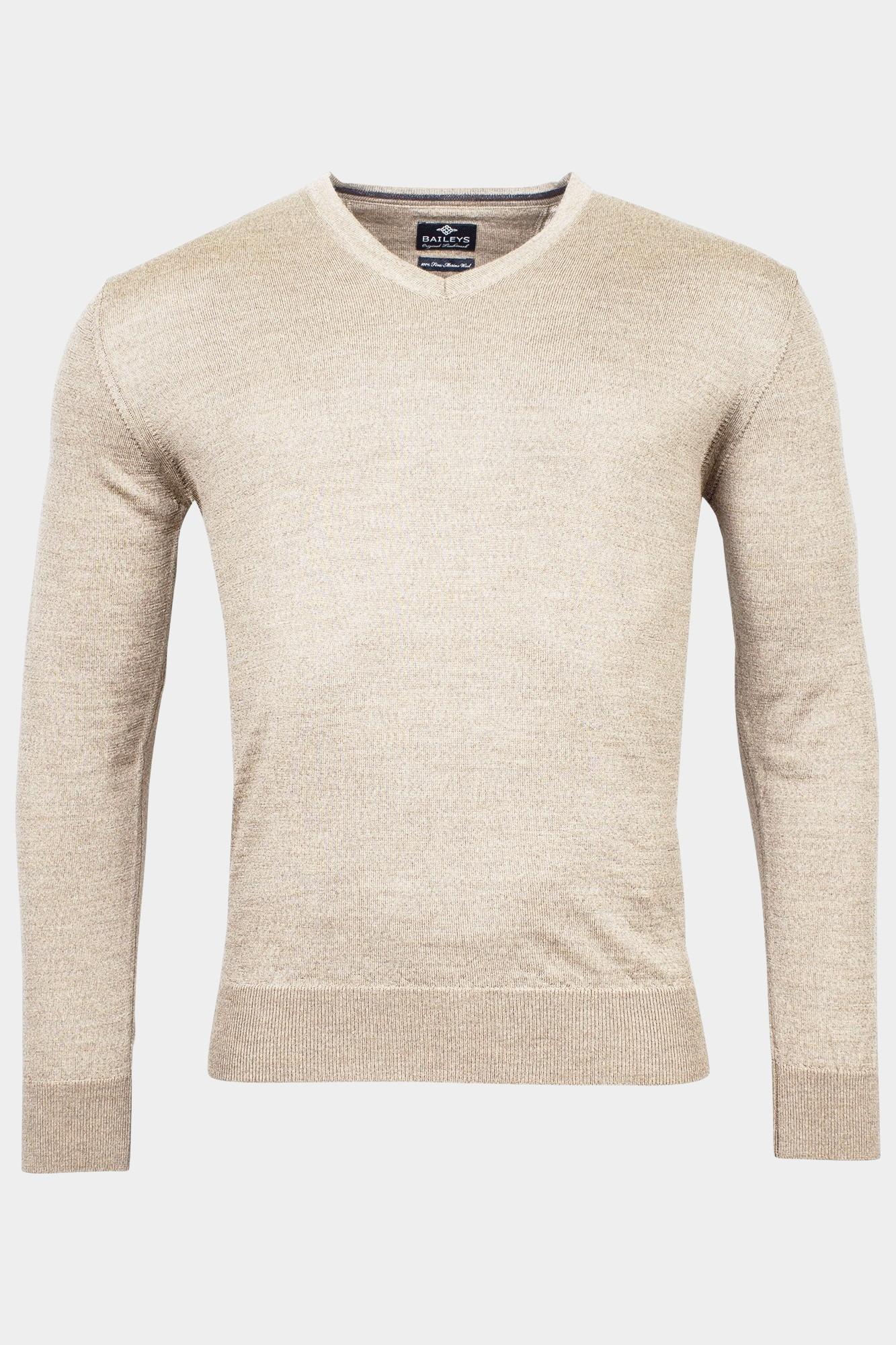 Baileys Pullover Beige V-Neck 420065/13