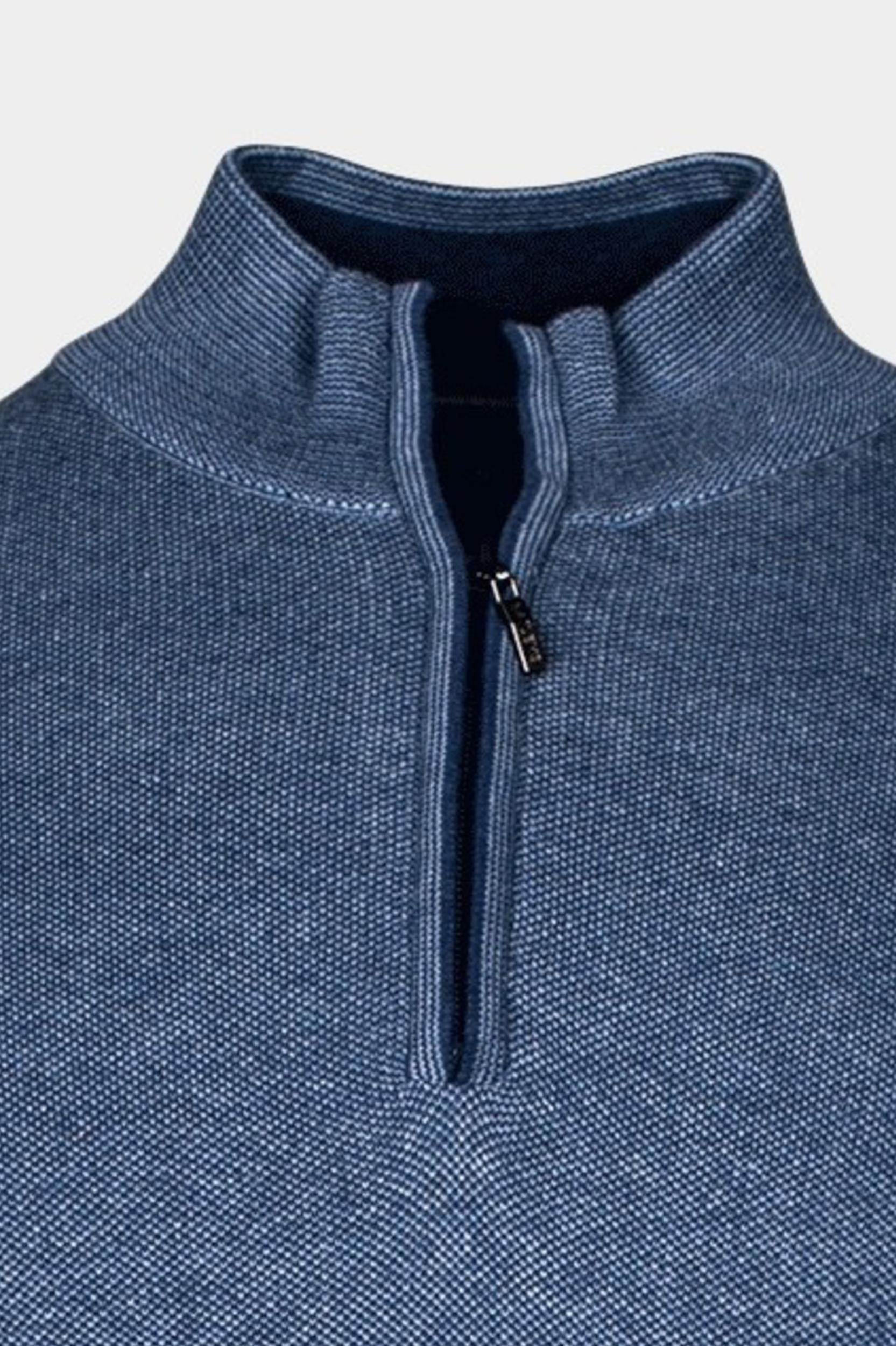 Baileys Pullover Blauw Pullover 1/2 Zip 428409/615