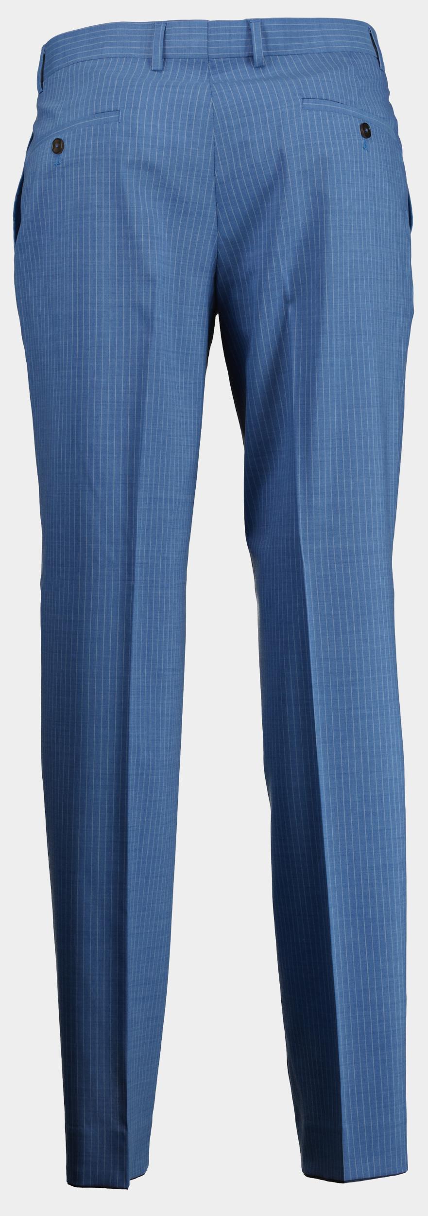 Scotland Blue Kostuum Blauw D8 Toulon Stripe Suit 241028TO41SB/240 blue