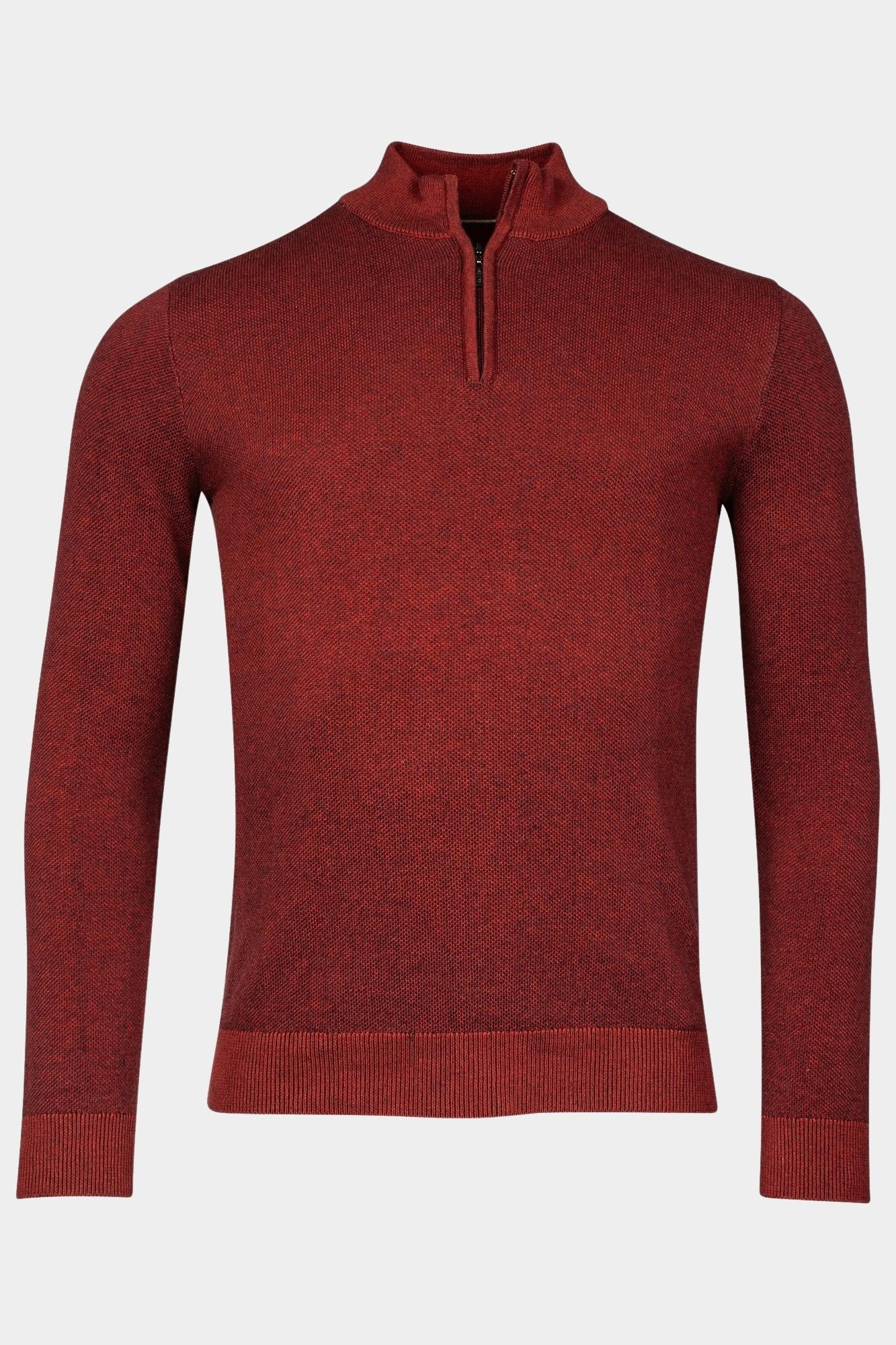 Baileys Half Zip Rood Pullover 1/2 zip  all over pl 328410/385