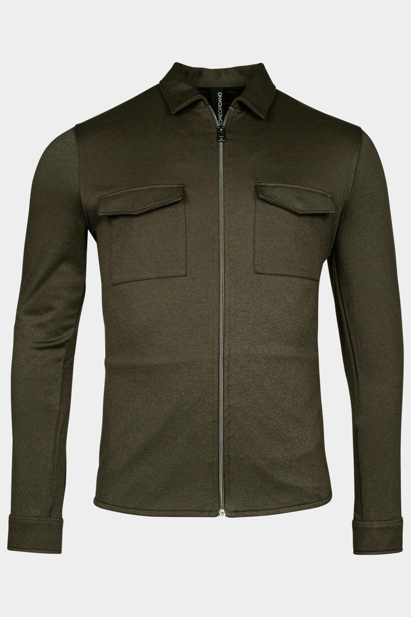 Giordano Overshirt Groen Carissio Full Zip Overshirt K 427512/75