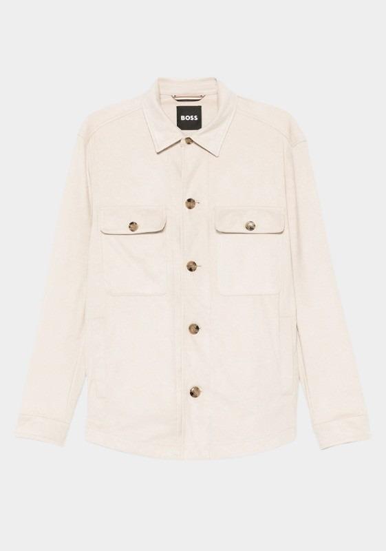 BOSS Black Overshirt Beige C-CARPER-OS-244 10265608 01 50535666/131