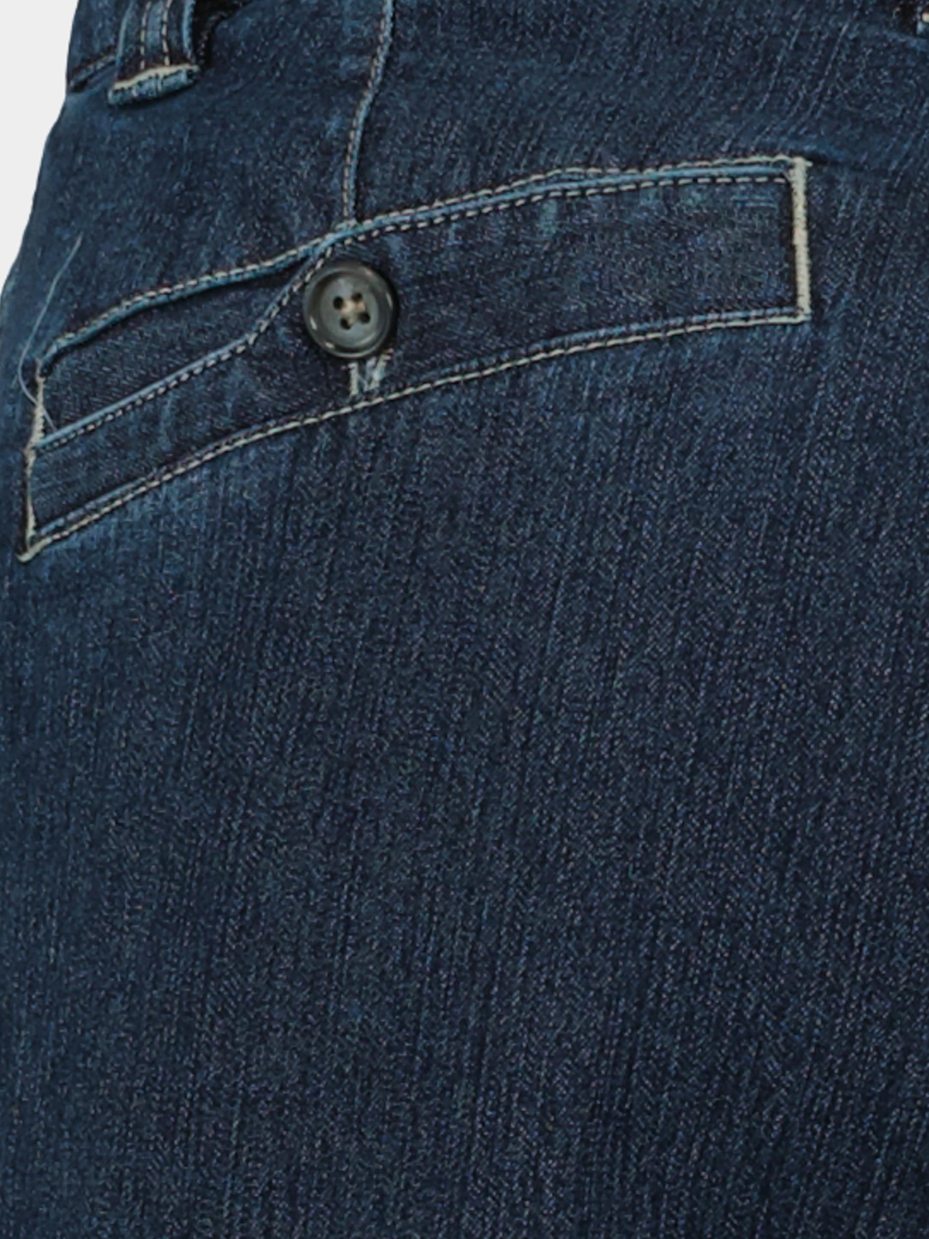 Bos Flatfront Jeans Blauw  02 AW R-001/Denim