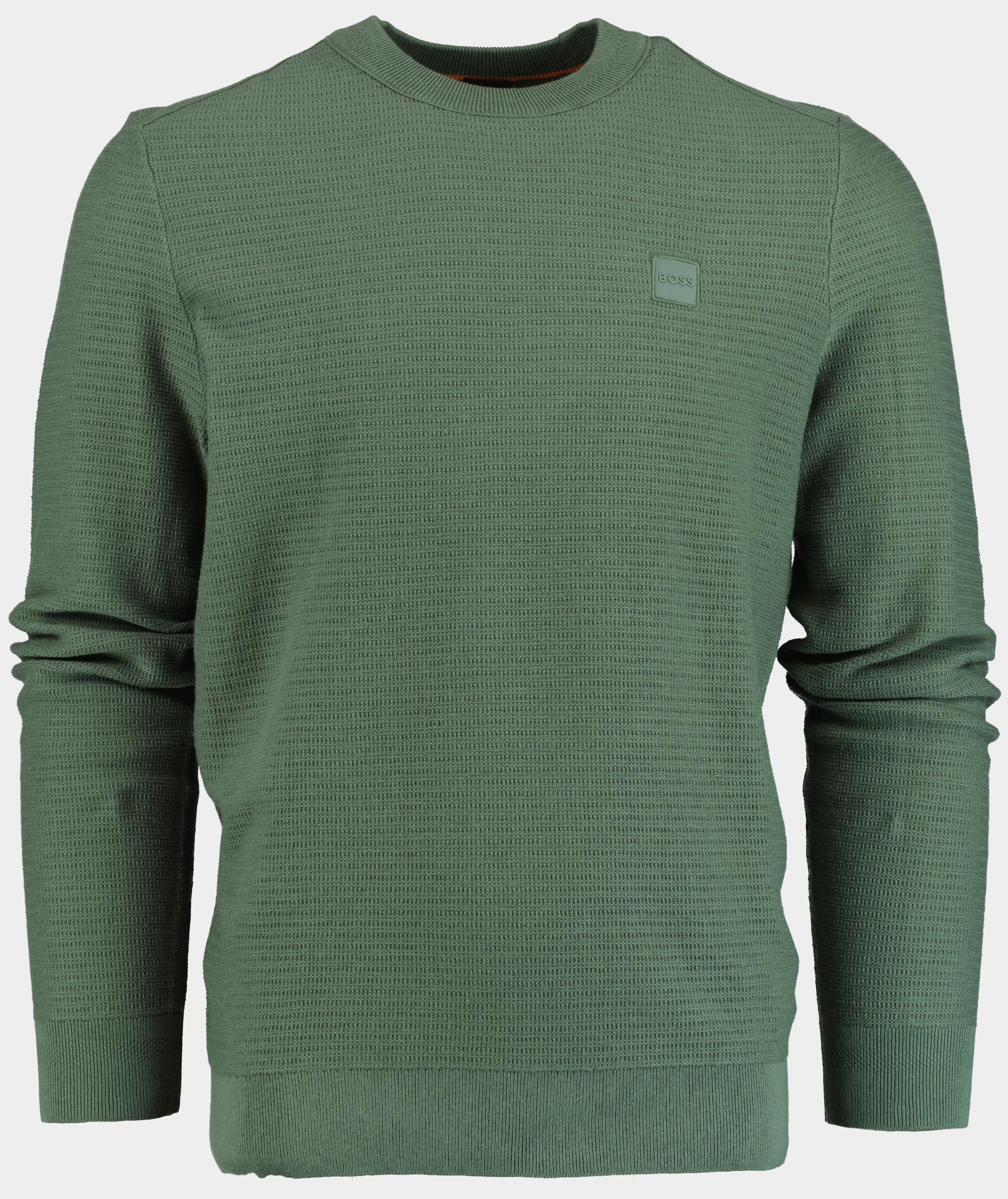 BOSS Orange Pullover Groen Anion 10250976 01 50495784/341