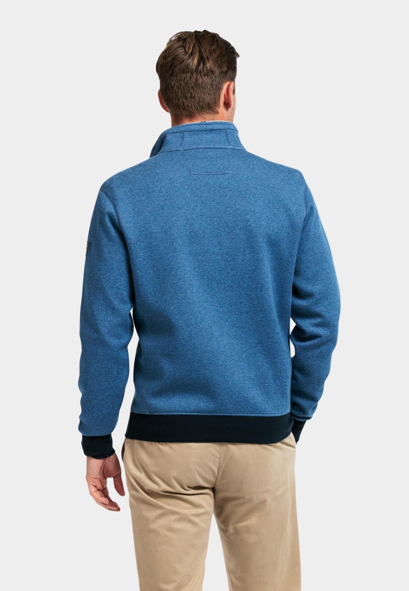 Baileys Half Zip Blauw Sweatshirt 1/2 Zip 423122/64