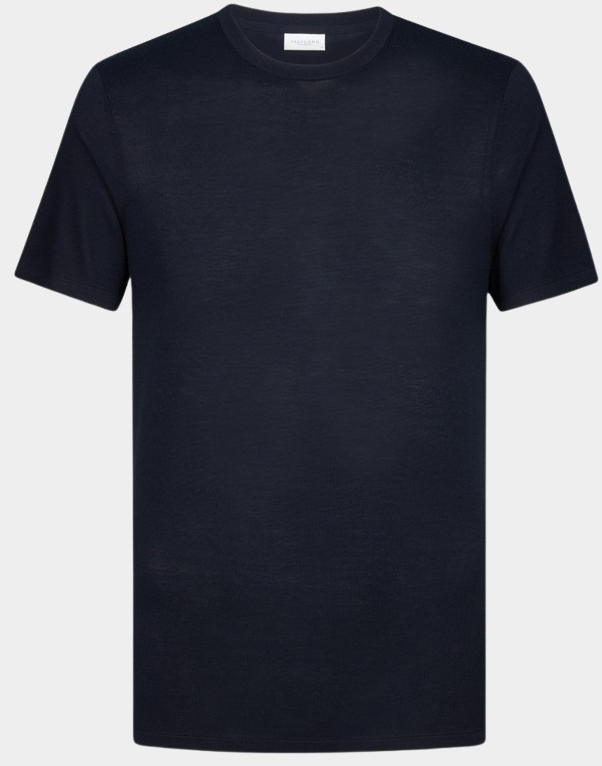 Profuomo T-shirt korte mouw Blauw  PPWT10005A/P